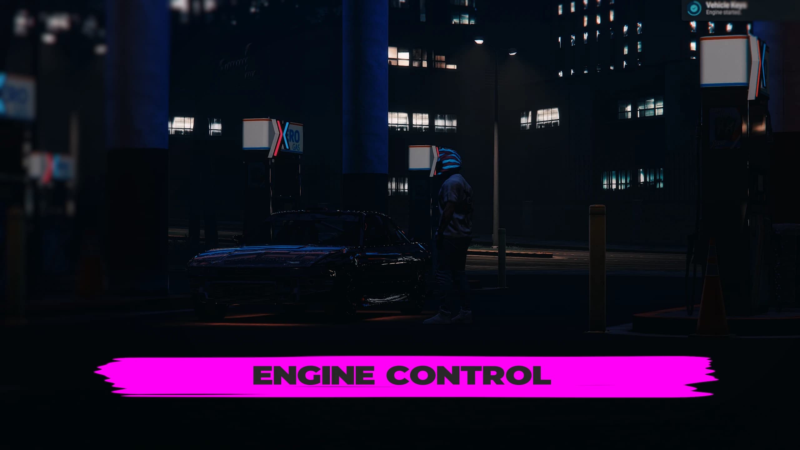 Engine control system for FiveM ESX QB QBCore QBox
