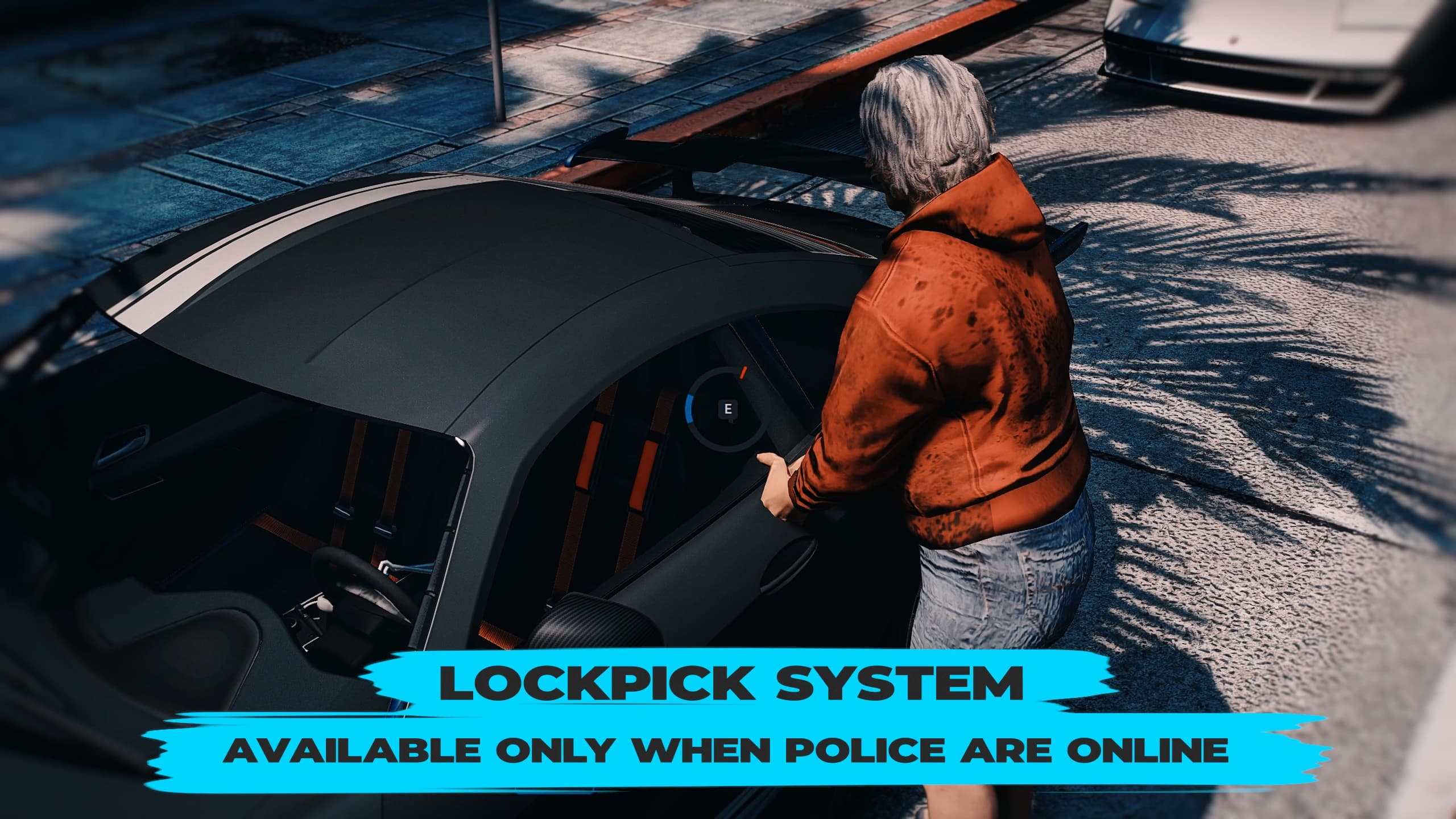 Vehicle theft system for FiveM ESX QB QBCore QBox