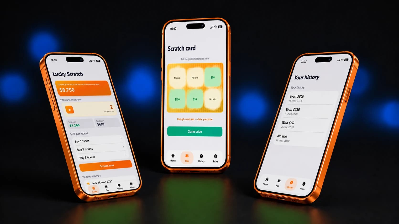 Quasar Smartphone lottery integration