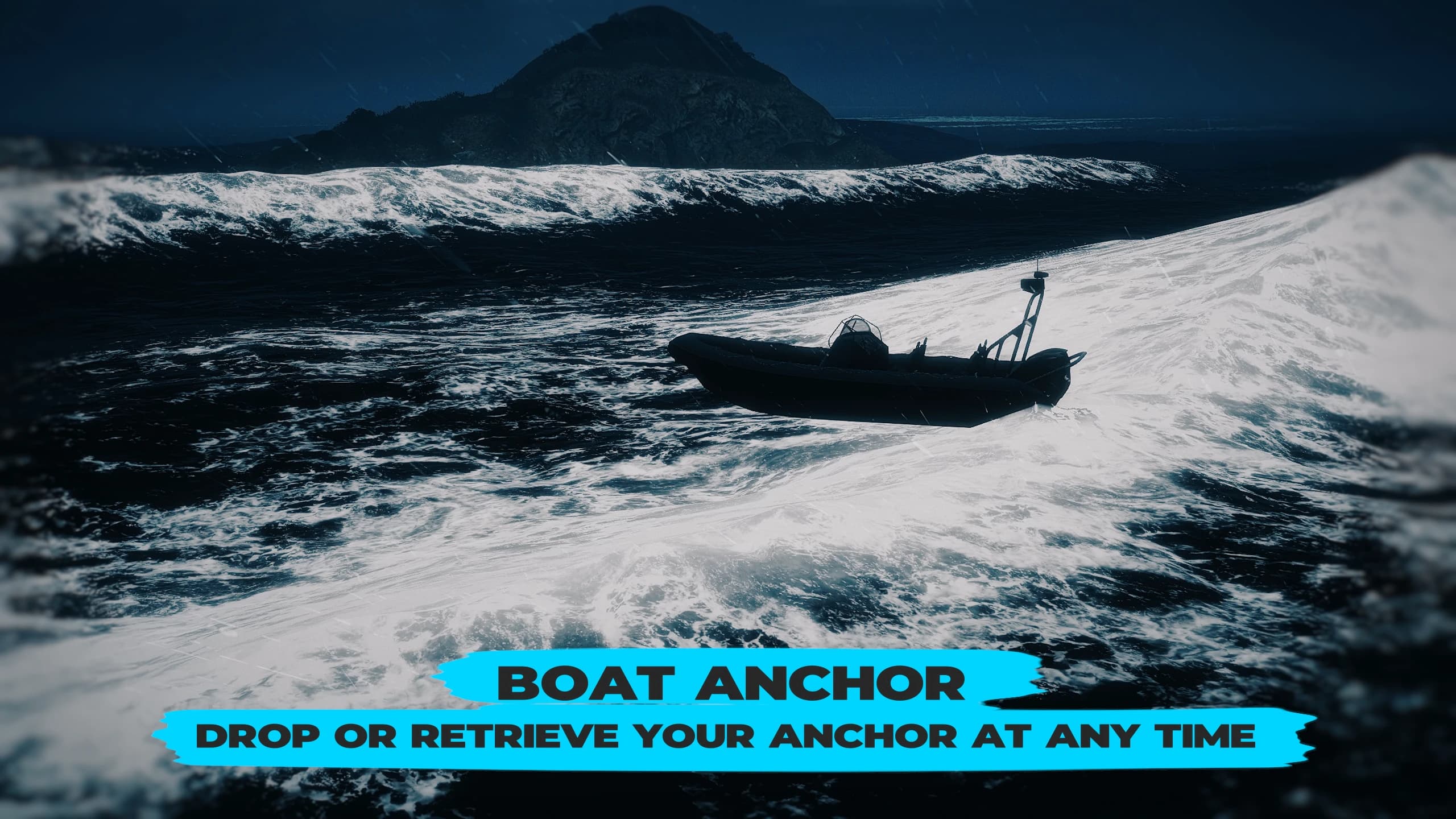 Boat anchor system for FiveM ESX QB QBCore QBox