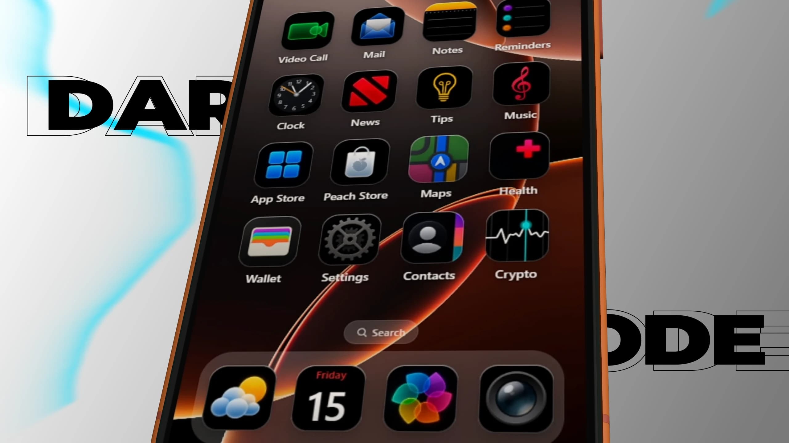 FiveM Smartphone V3 per-app dark mode and light mode customization with modern React UI for ESX QB-Core and Qbox servers