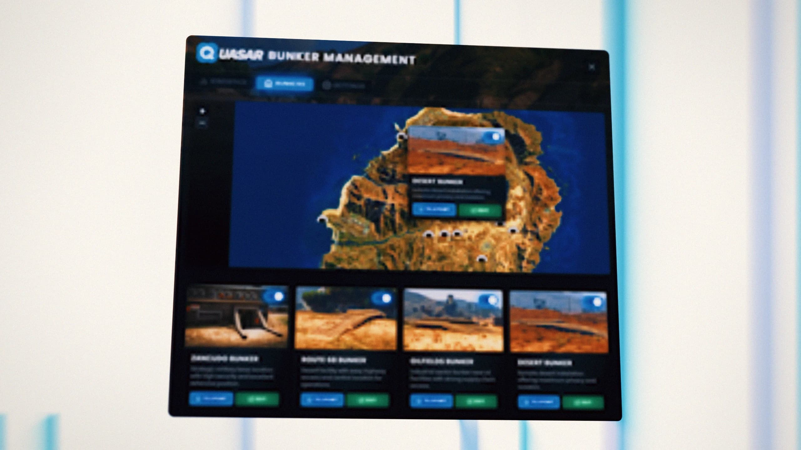 custom bunker creation system in fivem with underground base building mechanics for gta v roleplay servers