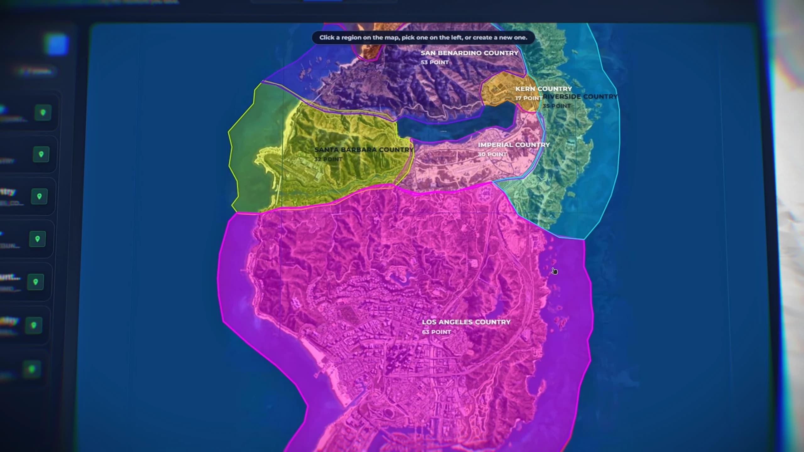 QS Weather Creator FiveM regional weather zones with a tornado and blood moon event over Los Santos