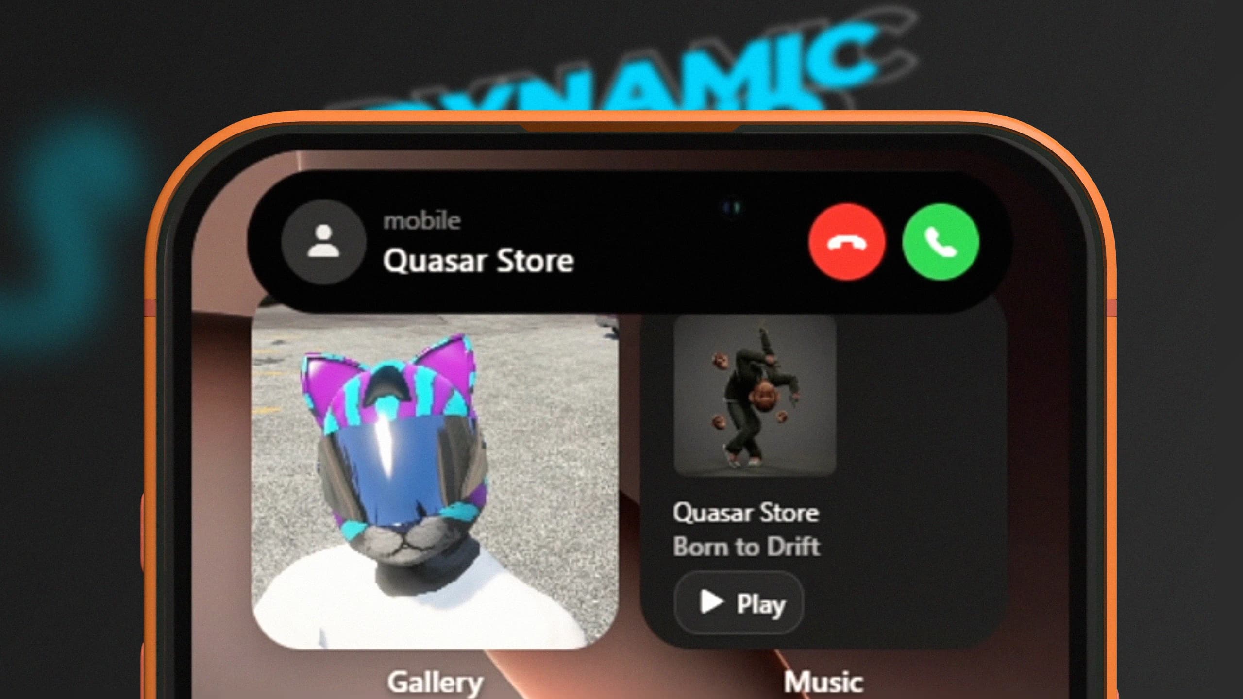 FiveM Smartphone V3 Dynamic Island call controls with immersive React interface and realistic phone management for ESX QB-Core and Qbox servers