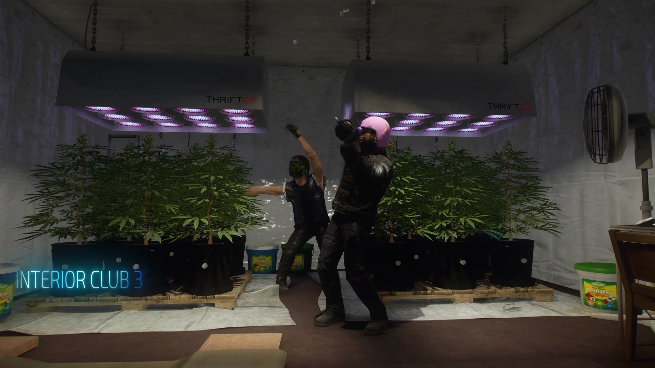 fivem modular warehouse mlo meth lab marijuana growing drying workshop interior roleplay esx qb qbcore qbox criminal systems