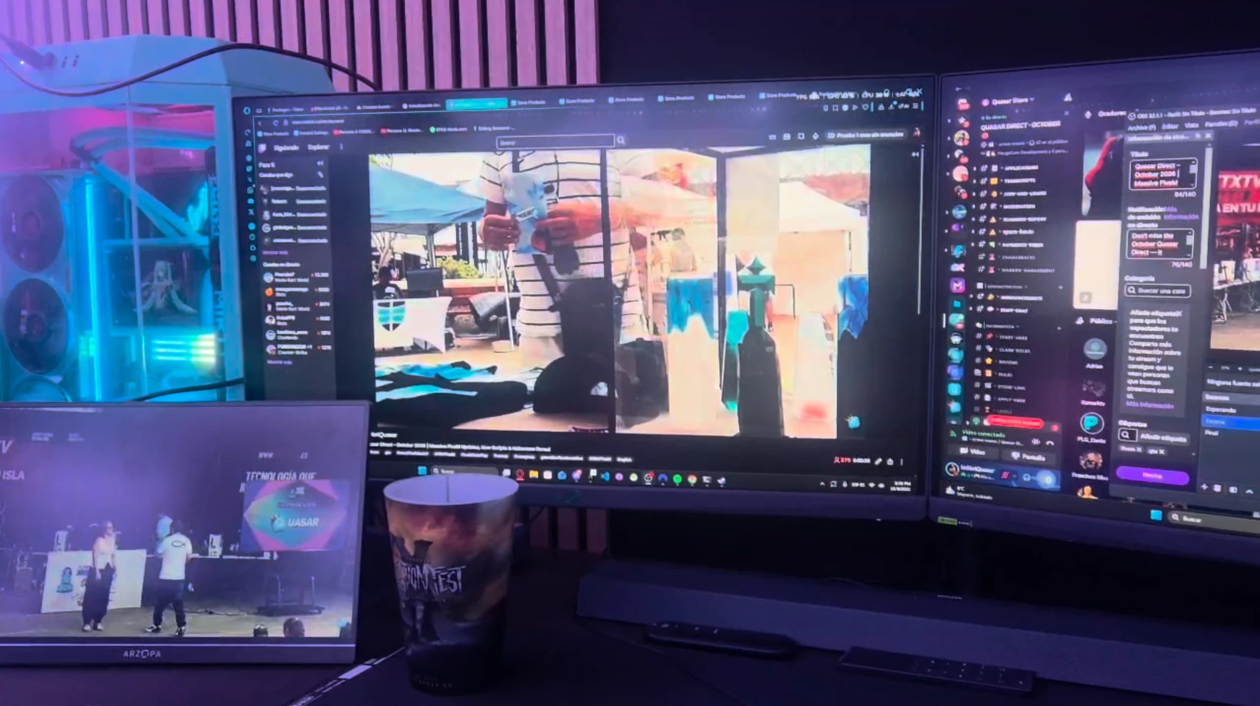 Weekly FiveM live stream on Twitch where Quasar Store creators share news, play and talk with the community