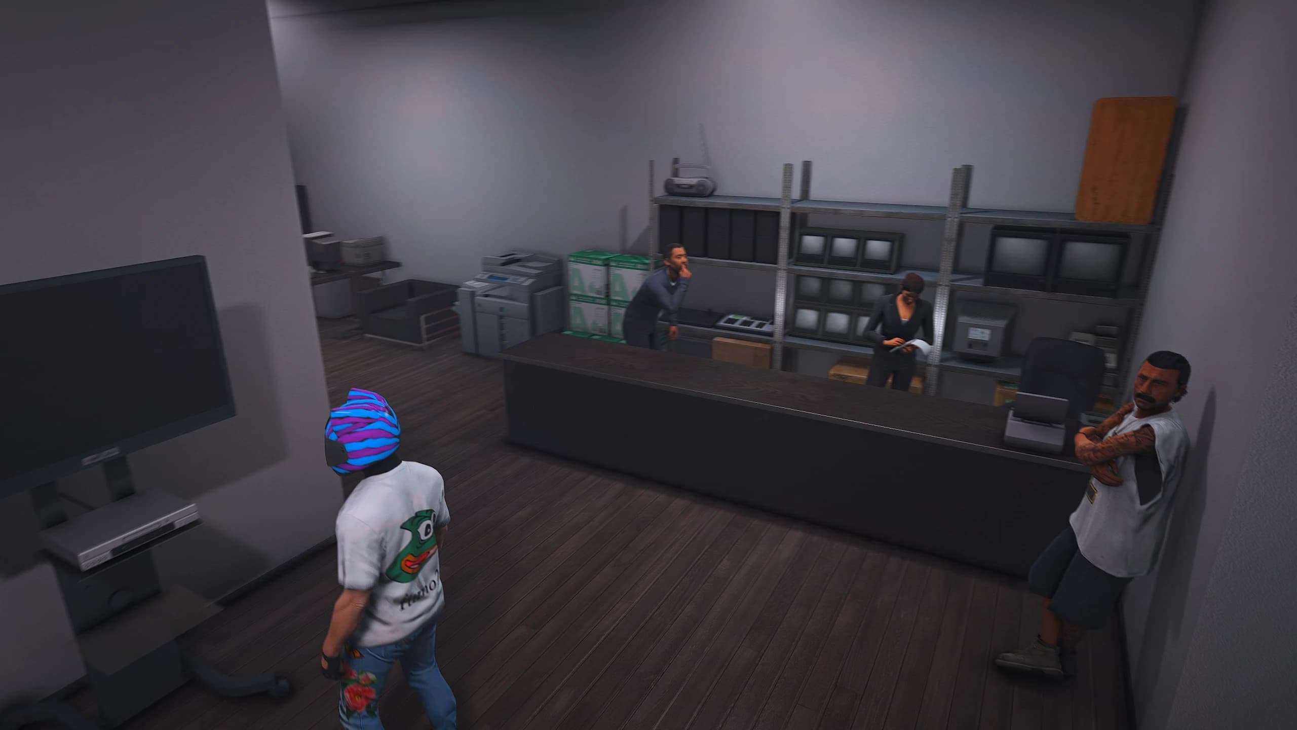 FiveM electronics store mlo retail interior shop roleplay robbery business gameplay map