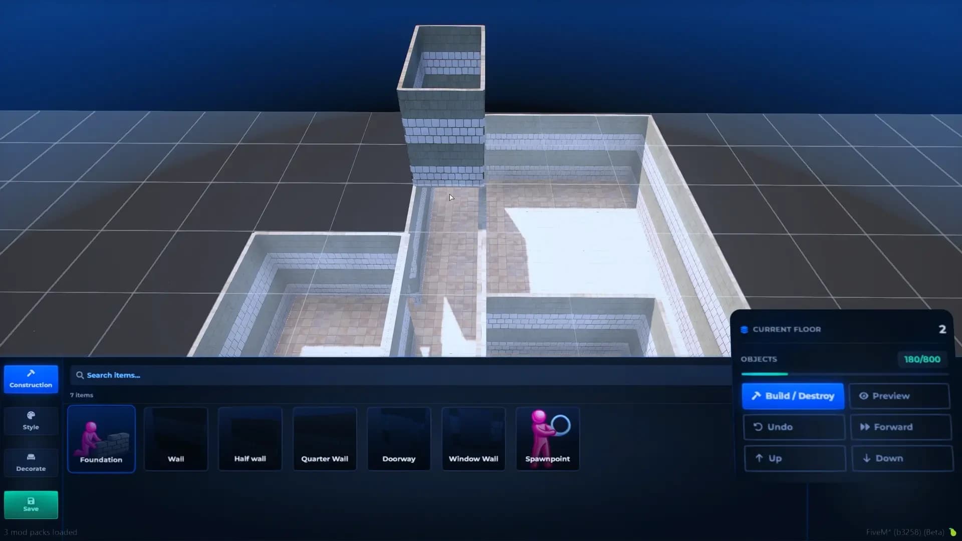 FiveM Quasar Shell Creator multi floor system vertical interiors apartments buildings roleplay housing