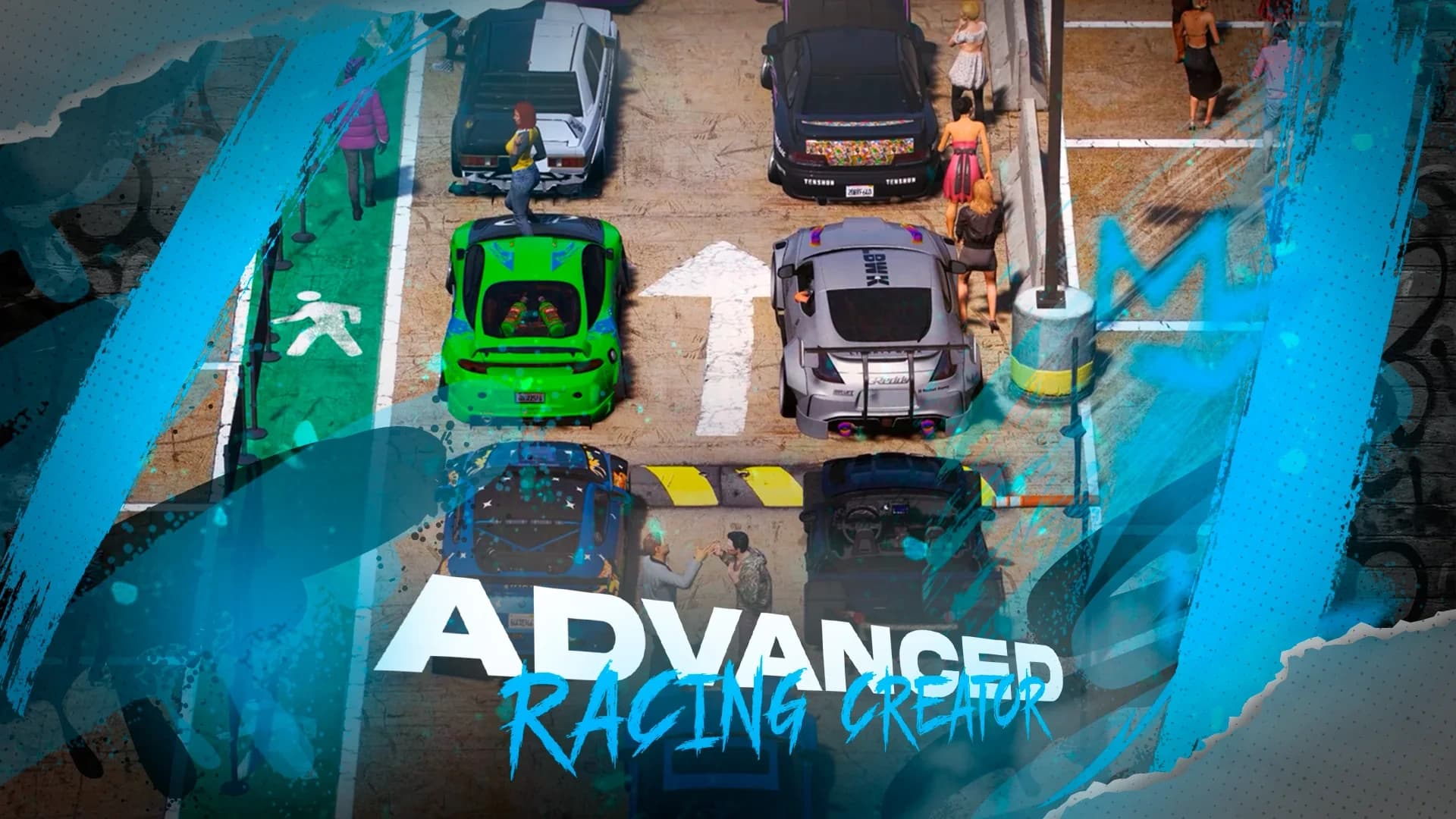 Advanced Racing for FiveM: the racing tablet with tracks, races and the leaderboard