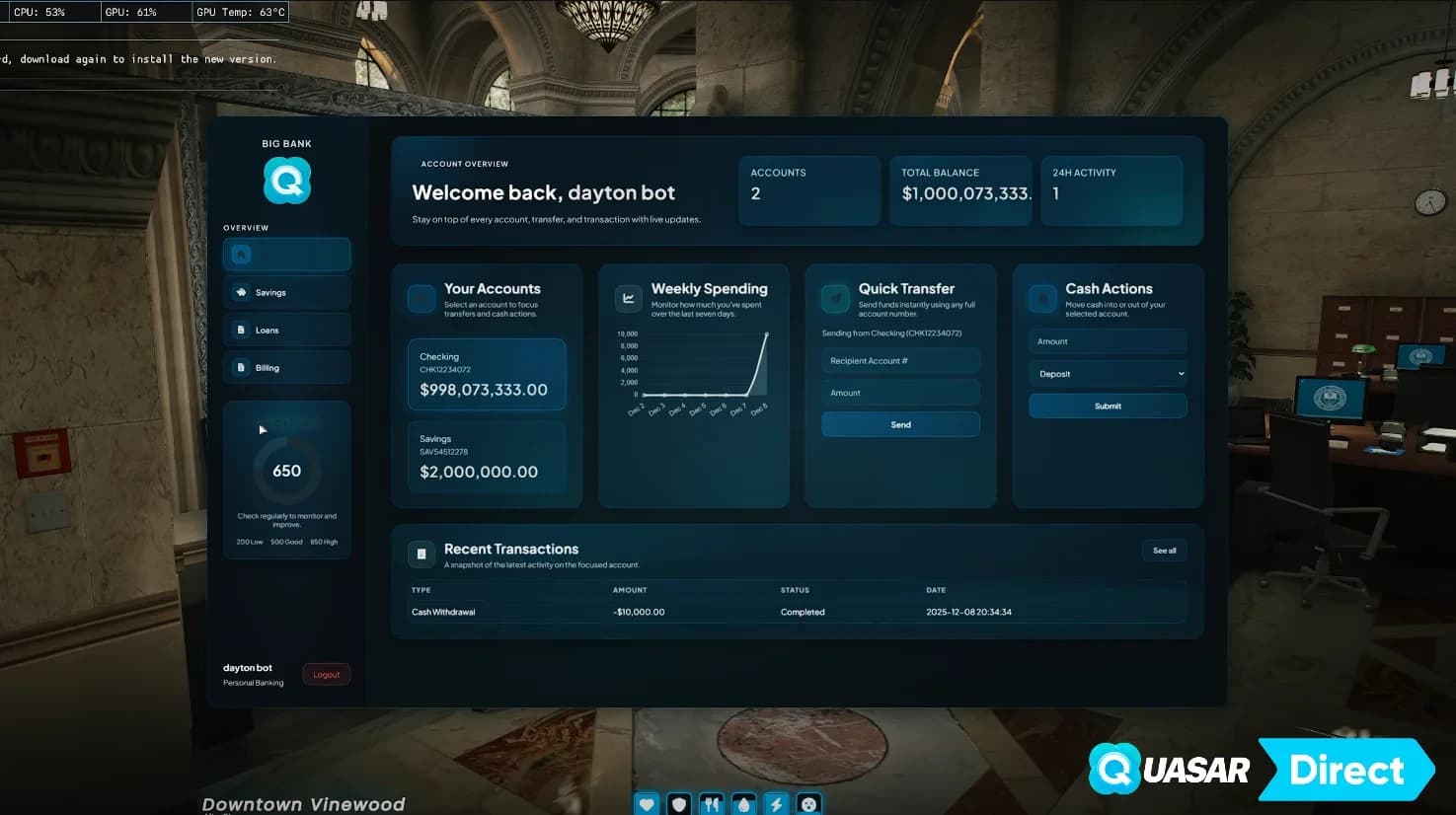 Professional FiveM scripts and addons for ESX/QB/QBCore/QBox servers, built for stability, scalability, and immersive gameplay.
