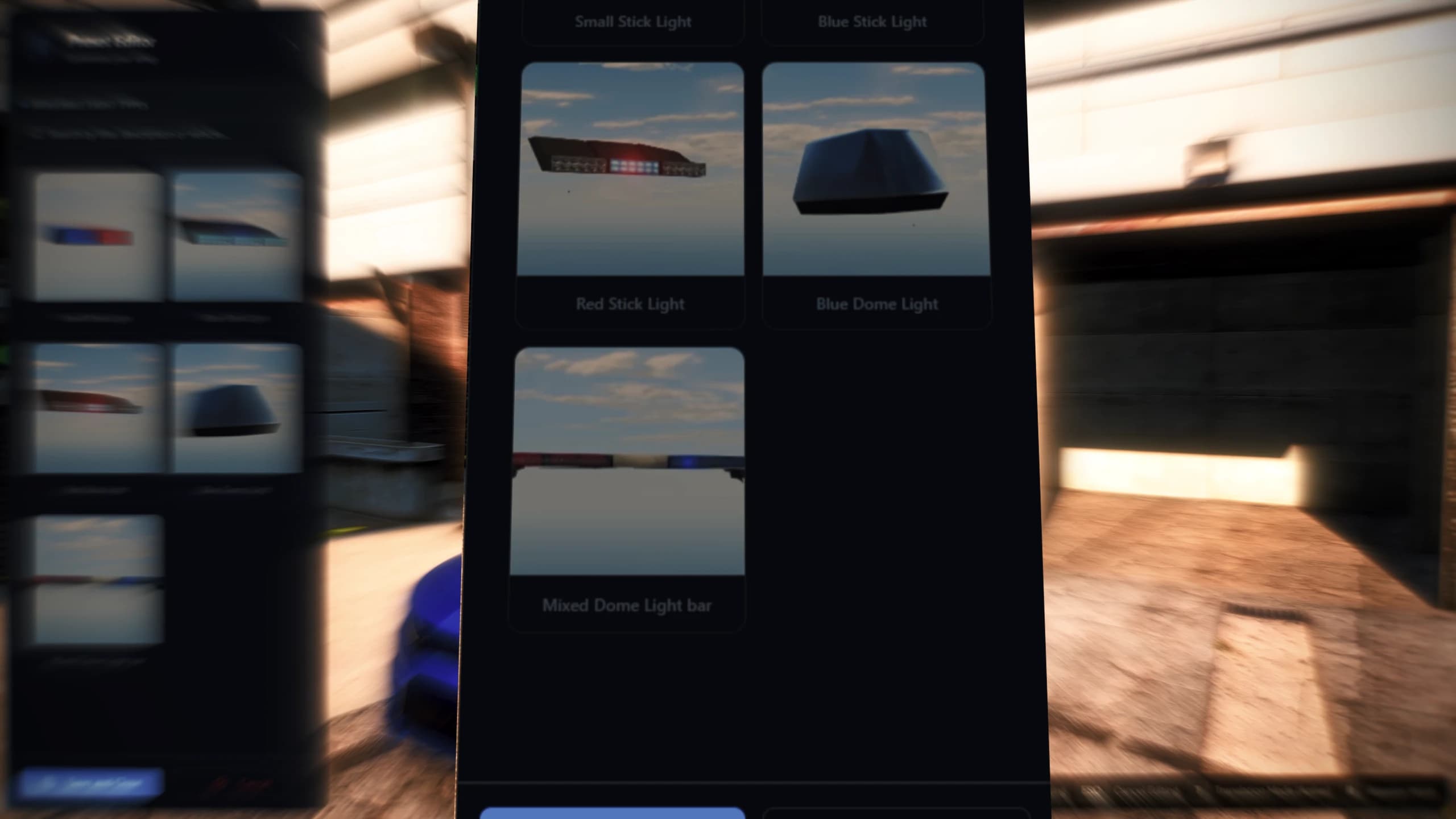 FiveM police vehicle creator system with full customization options integrated with police framework for roleplay servers