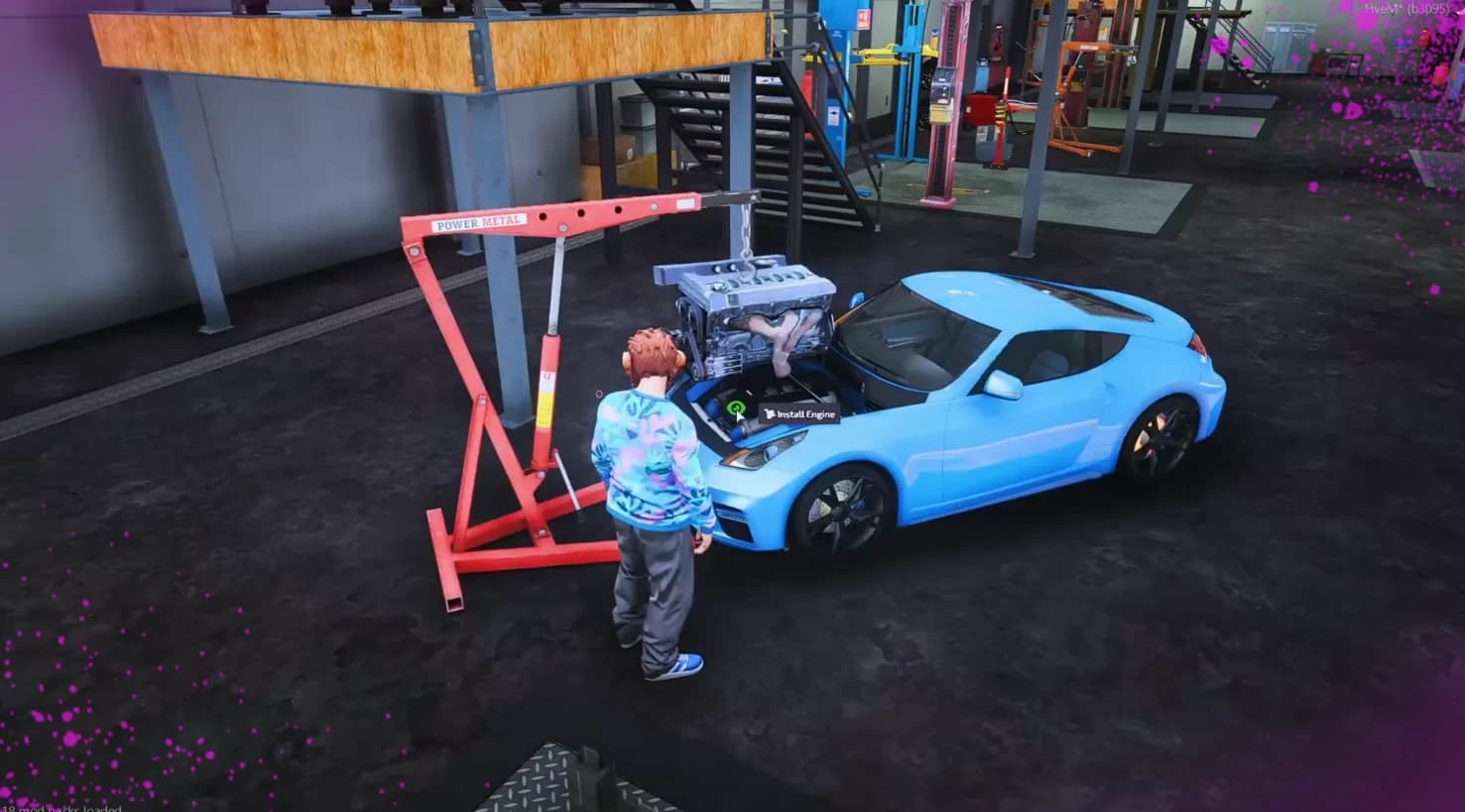 FiveM Quasar Mechanic engine swap system realistic performance sound vehicle tuning roleplay