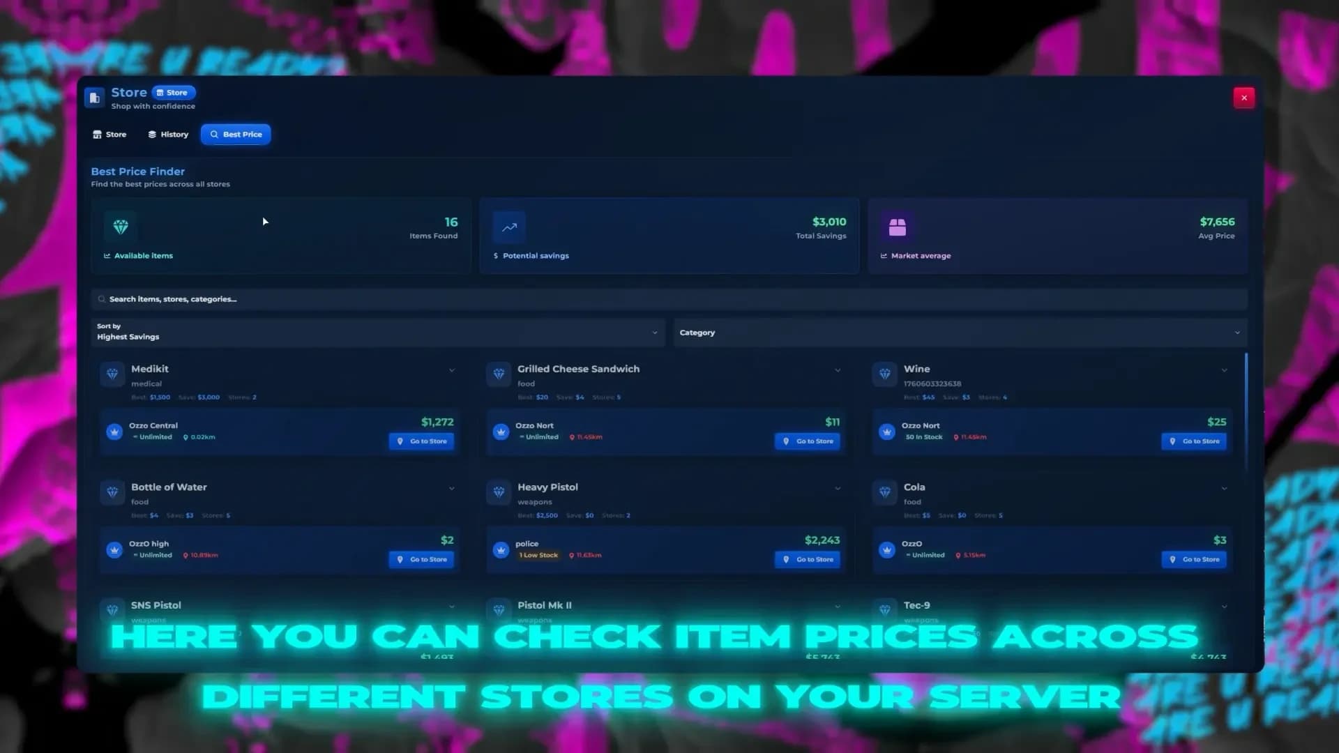 FiveM Quasar Shops automated store system passive income economy roleplay business