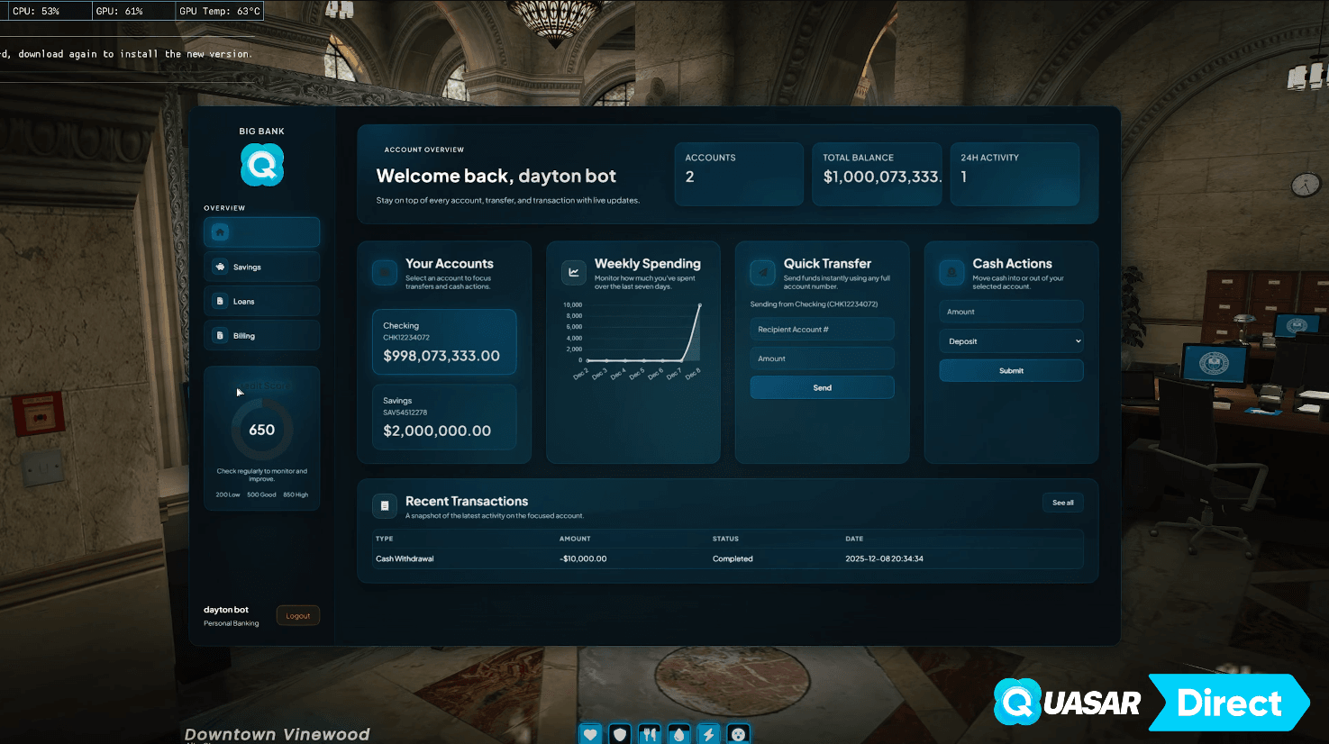 Professional FiveM scripts and addons for ESX/QB/QBCore/QBox servers, built for stability, scalability, and immersive gameplay.