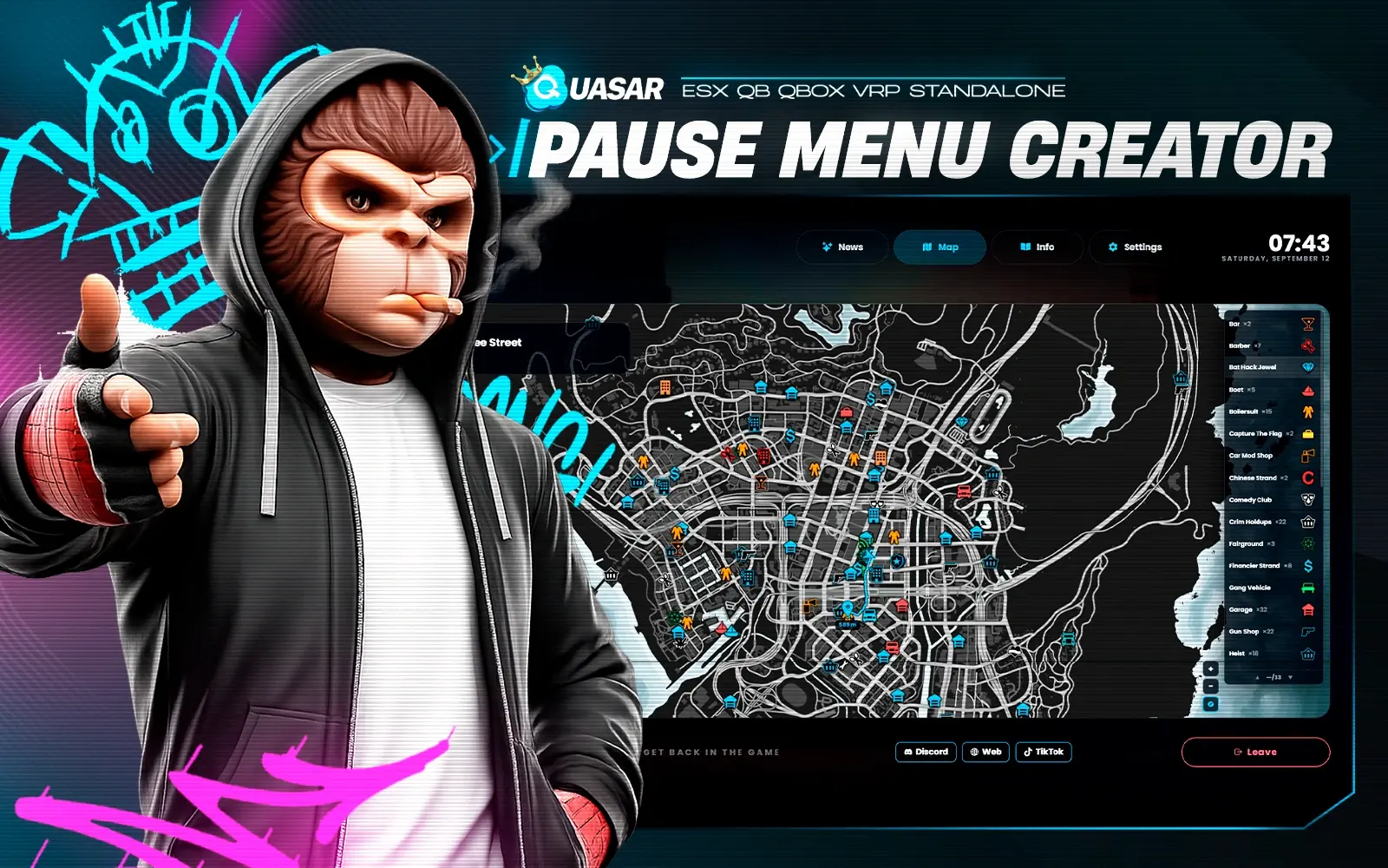 Pause Menu Creator