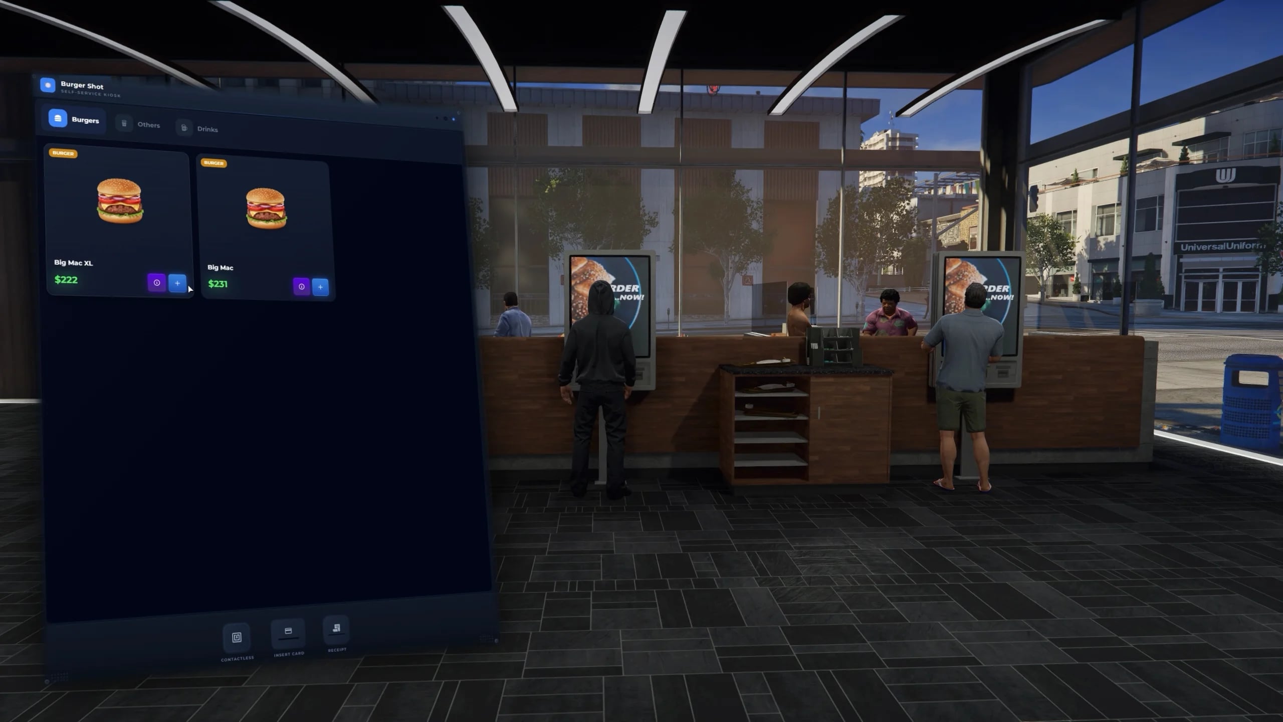 FiveM order system real time restaurant orders ESX QBCore QBox food workflow roleplay gameplay interface