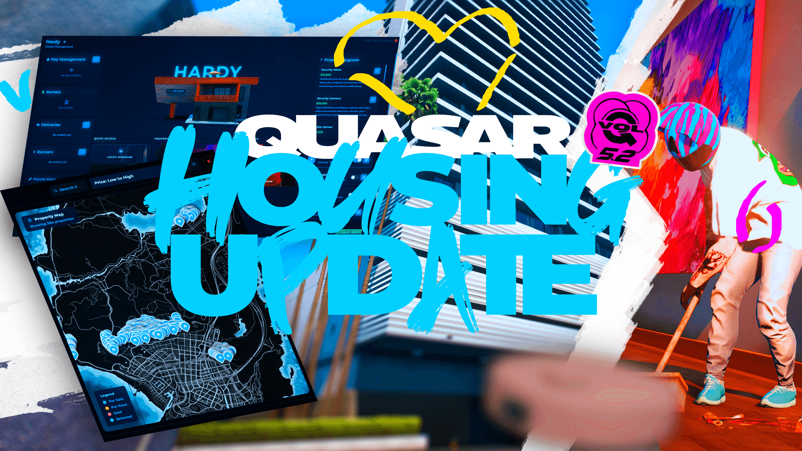 Quasar Housing 5.2: Free Update That Redefines Housing Roleplay in FiveM