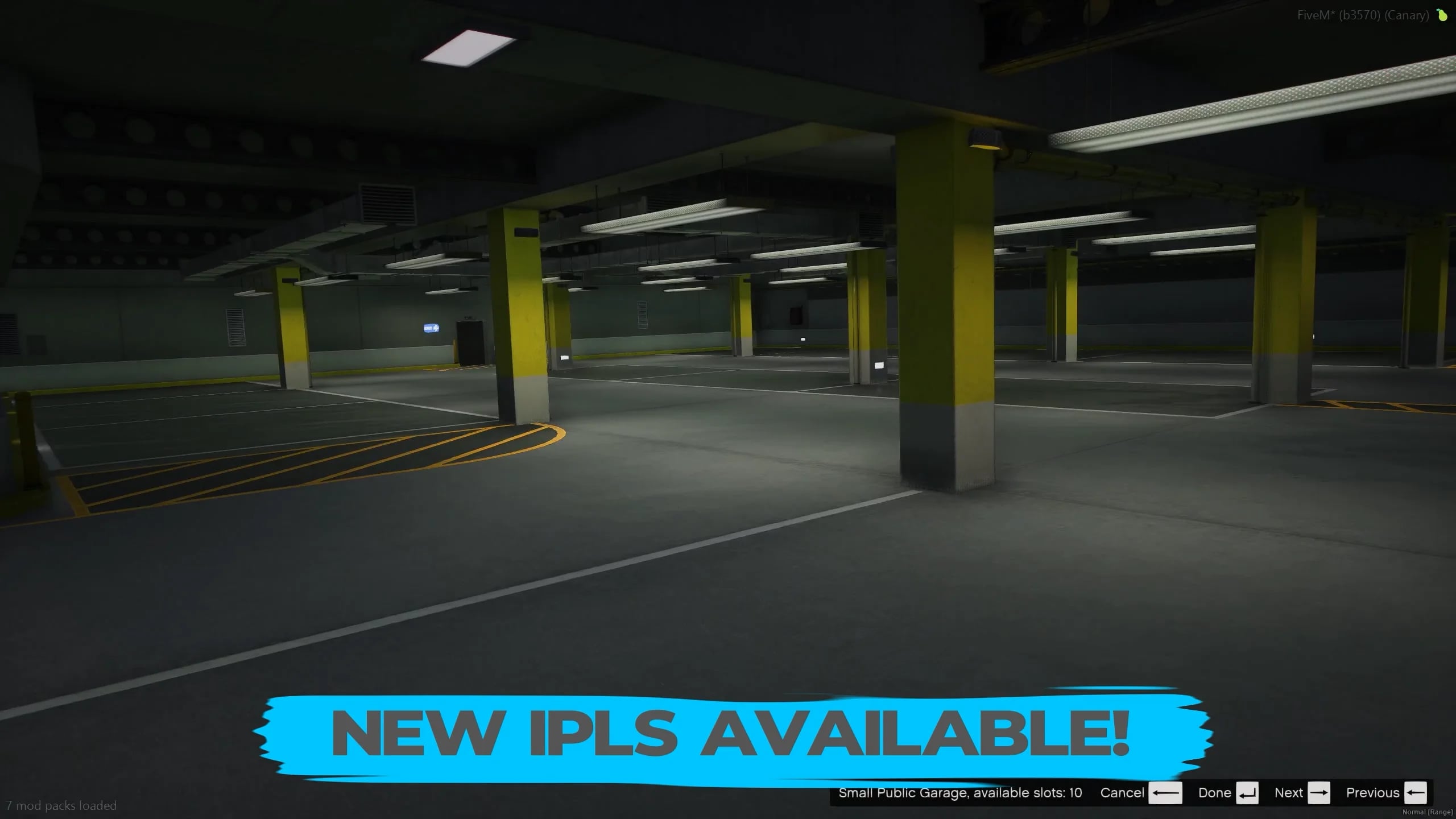 Upgrade your RP with a premium FiveM Garage System featuring vehicle storage, impound, custom spawn points, and full ESX/QB/QBCore/QBox support.