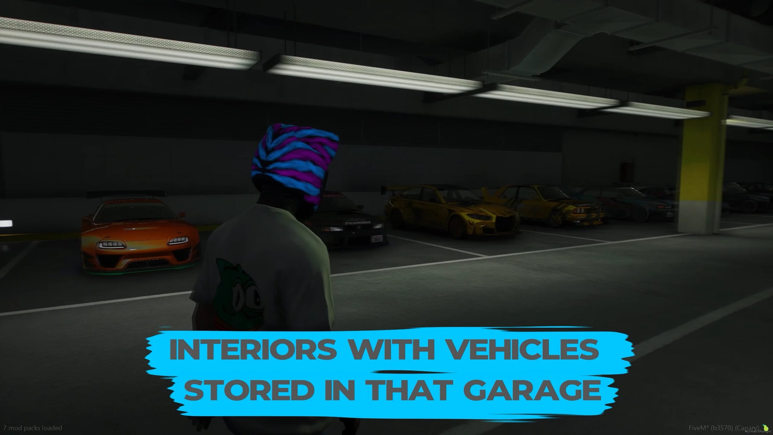 The ultimate FiveM Garages Script: store, retrieve, and manage vehicles with advanced security, custom UI, impound system, and multi-character integration.