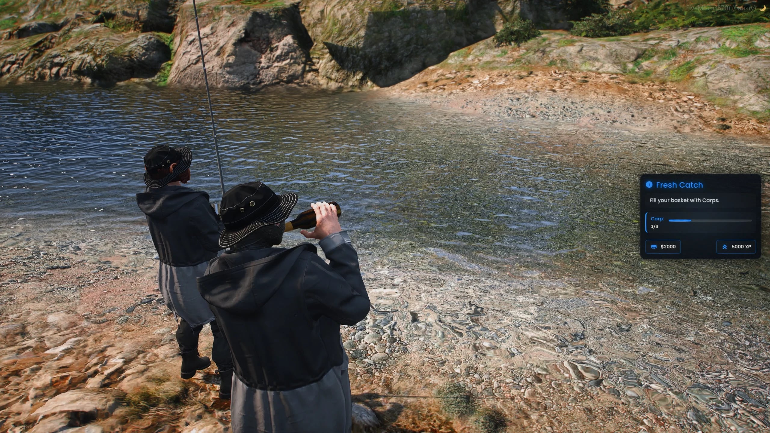 Bring realism to your server with an advanced FiveM Fisher Job including fishing zones, boats, minigames, selling points, and ESX/QB/QBCore/QBox compatibility.