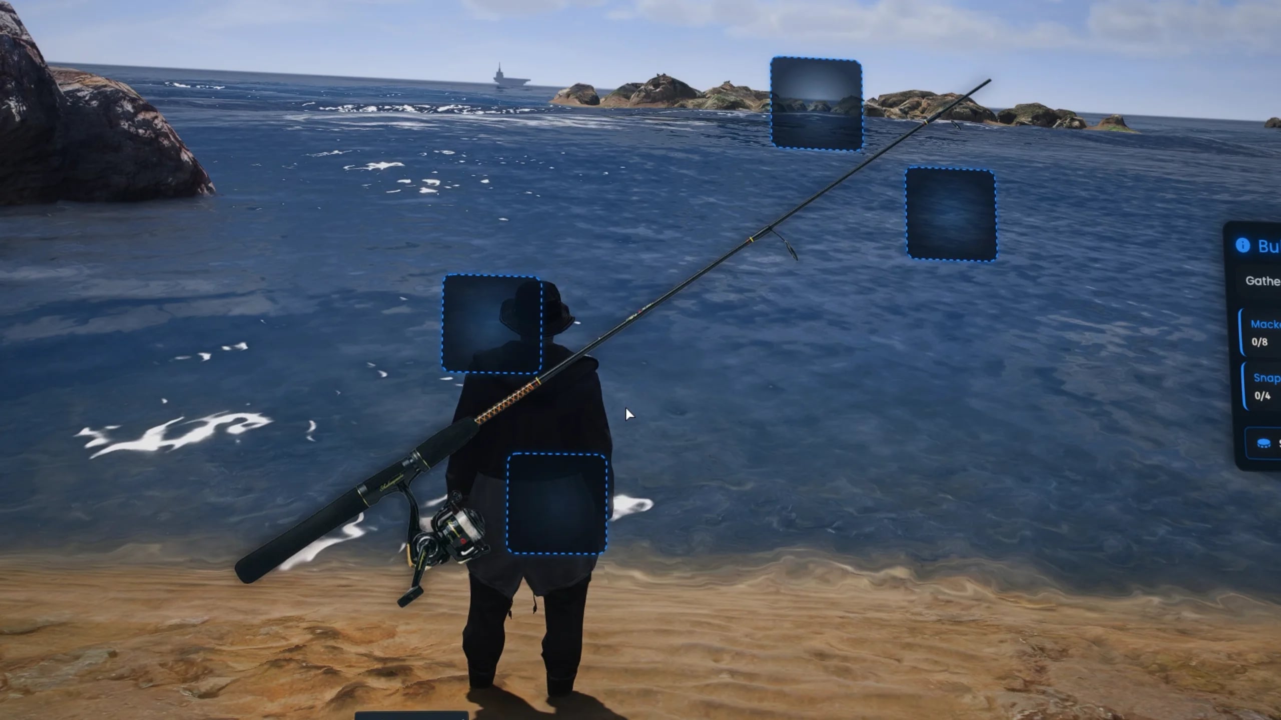 A complete FiveM Fishing System for RP servers: rods, bait, boats, minigames, fish rarity, and full support for ESX, QB, QBCore, and QBox.