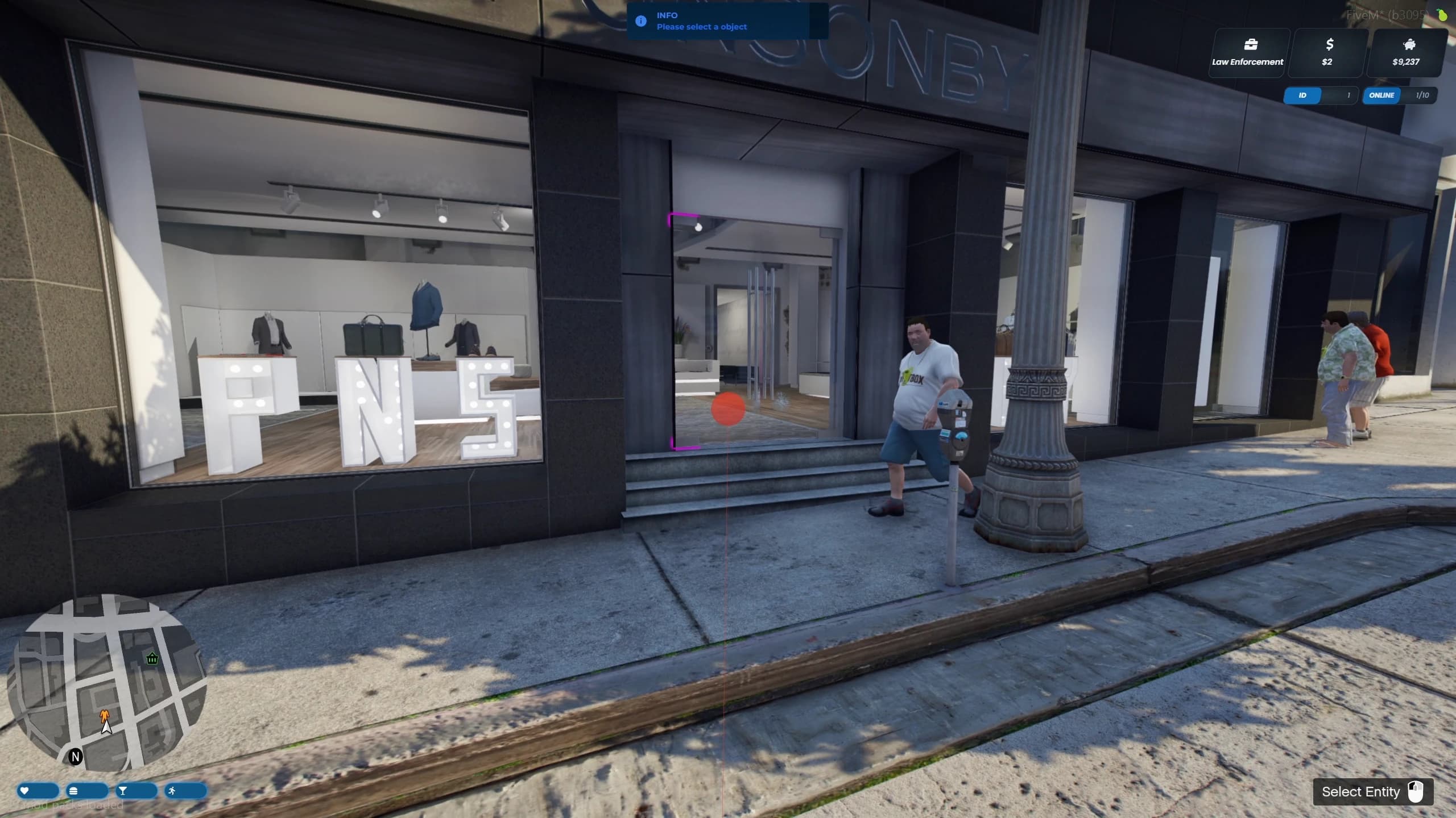 fivem raycast door selection targeting system