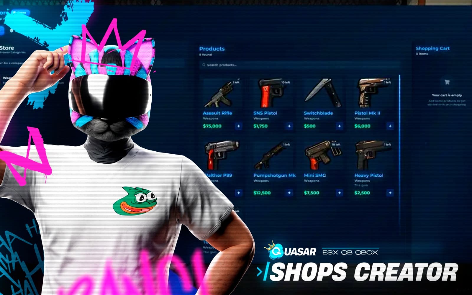 Shops Creator