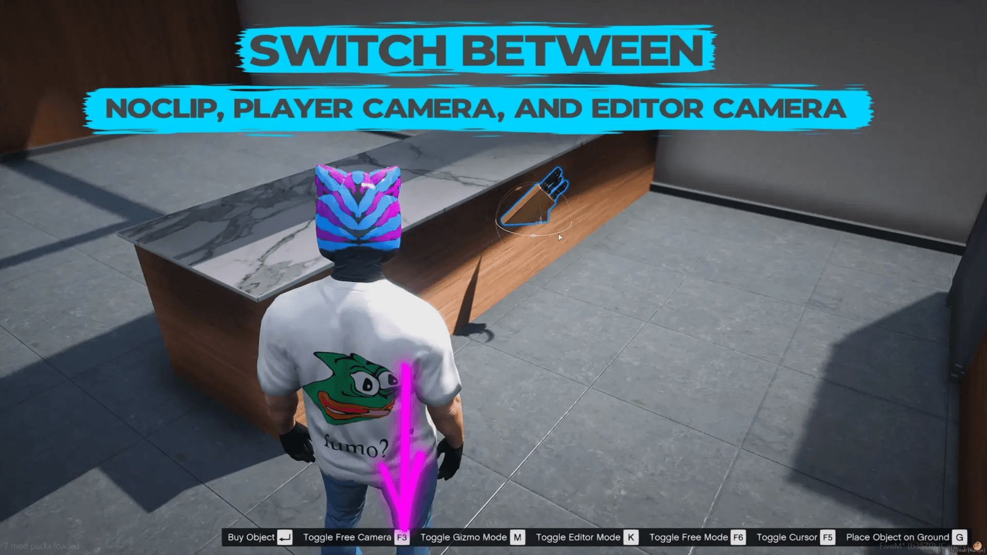 FiveM Quasar Housing advanced prop movement rotation snapping precision decorator system roleplay housing