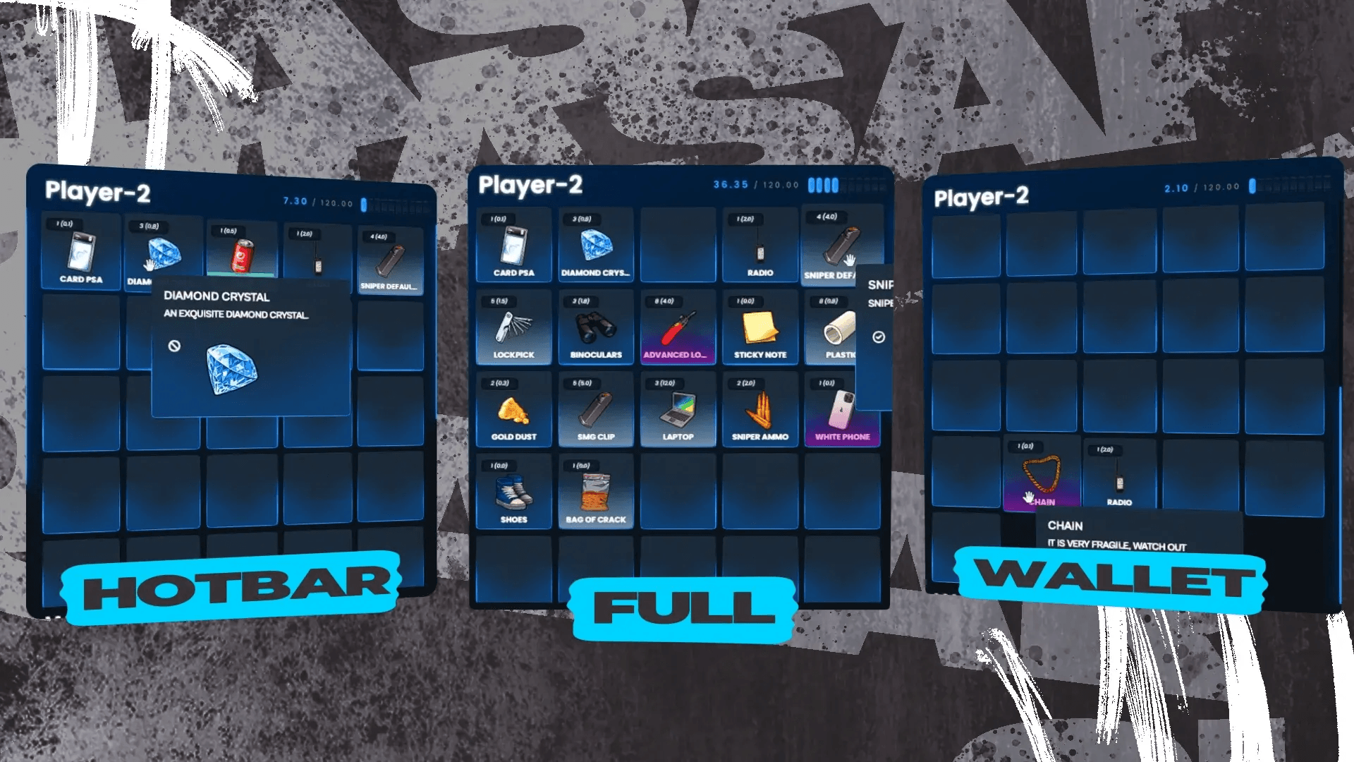 FiveM Quasar Inventory selective looting system robbery mechanics roleplay inventory control system