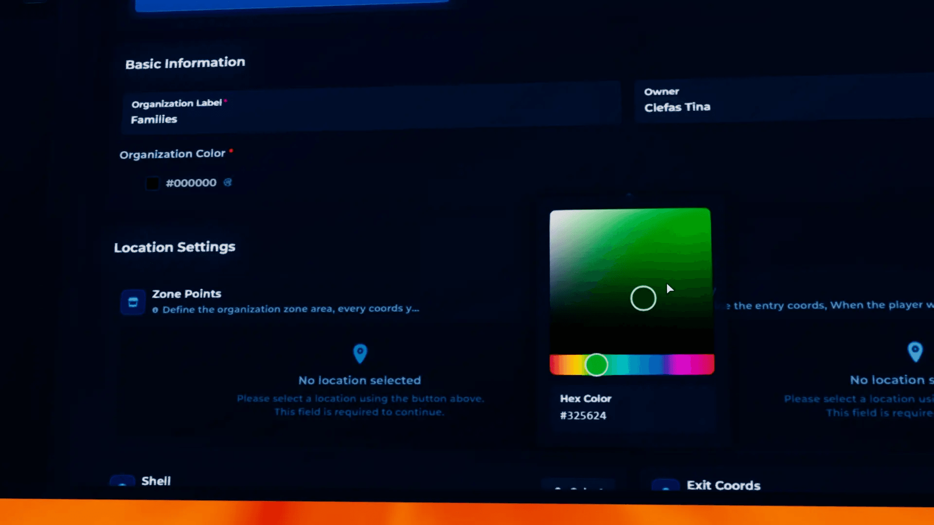 FiveM Quasar Crime Creator in game creator system gangs missions territories roleplay crime system