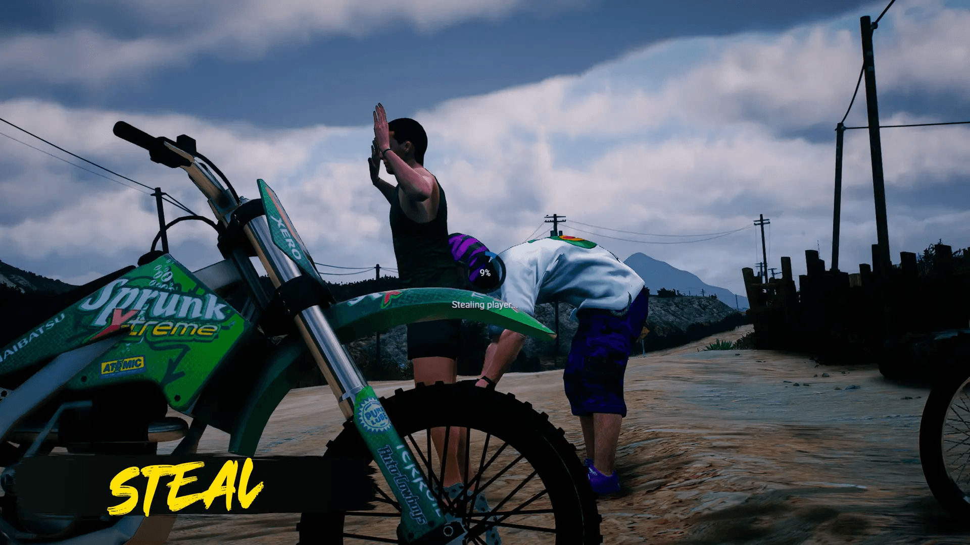 FiveM Quasar Crime Creator steal system robbery items money roleplay gangs interaction