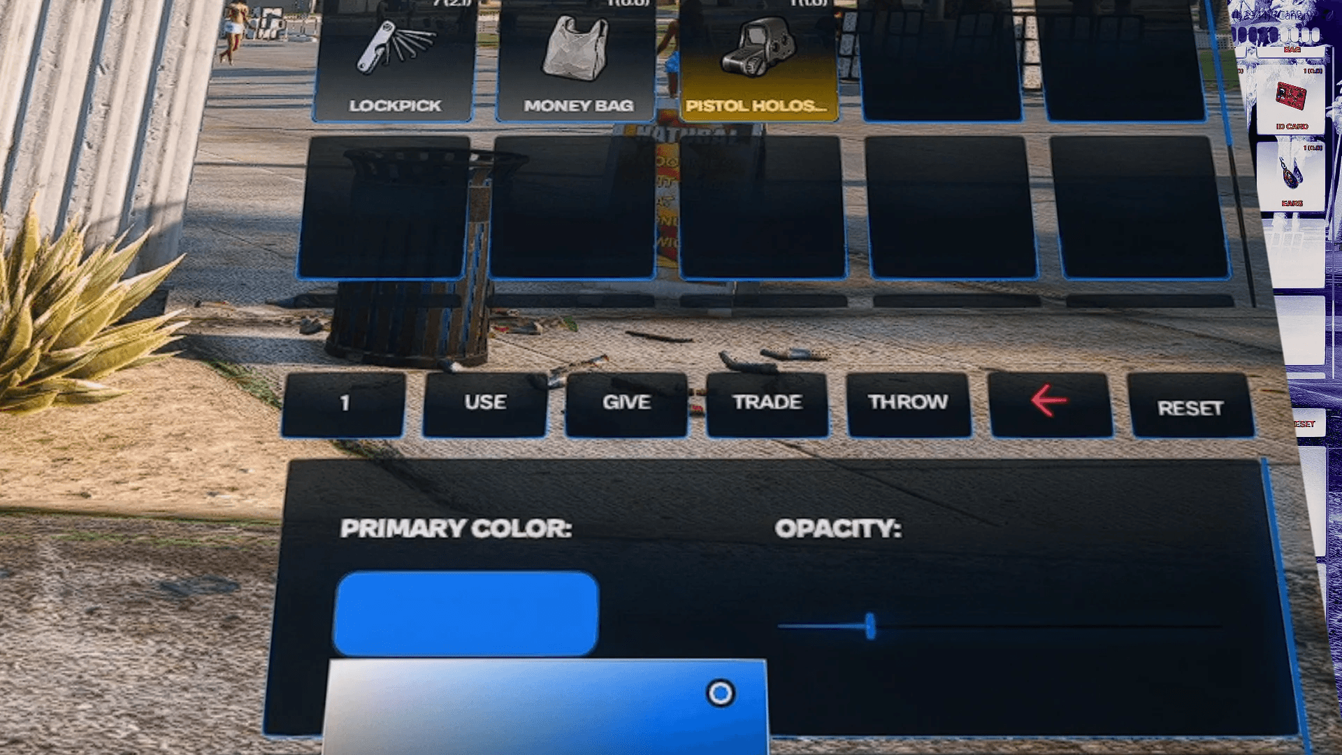 FiveM Quasar Inventory weight slot system inventory limits balance roleplay inventory configuration