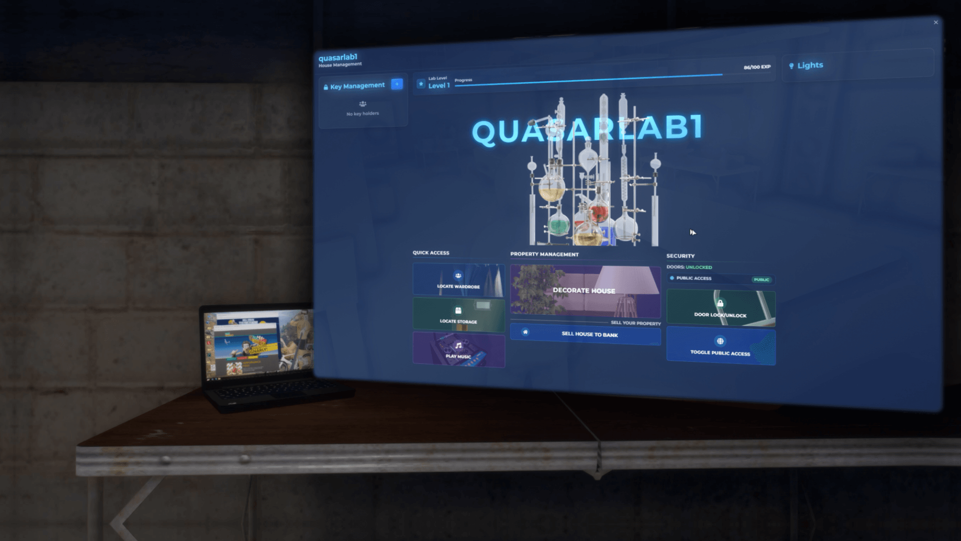 FiveM Quasar Drugs Creator lab level system progression unlock drugs advanced crafting roleplay