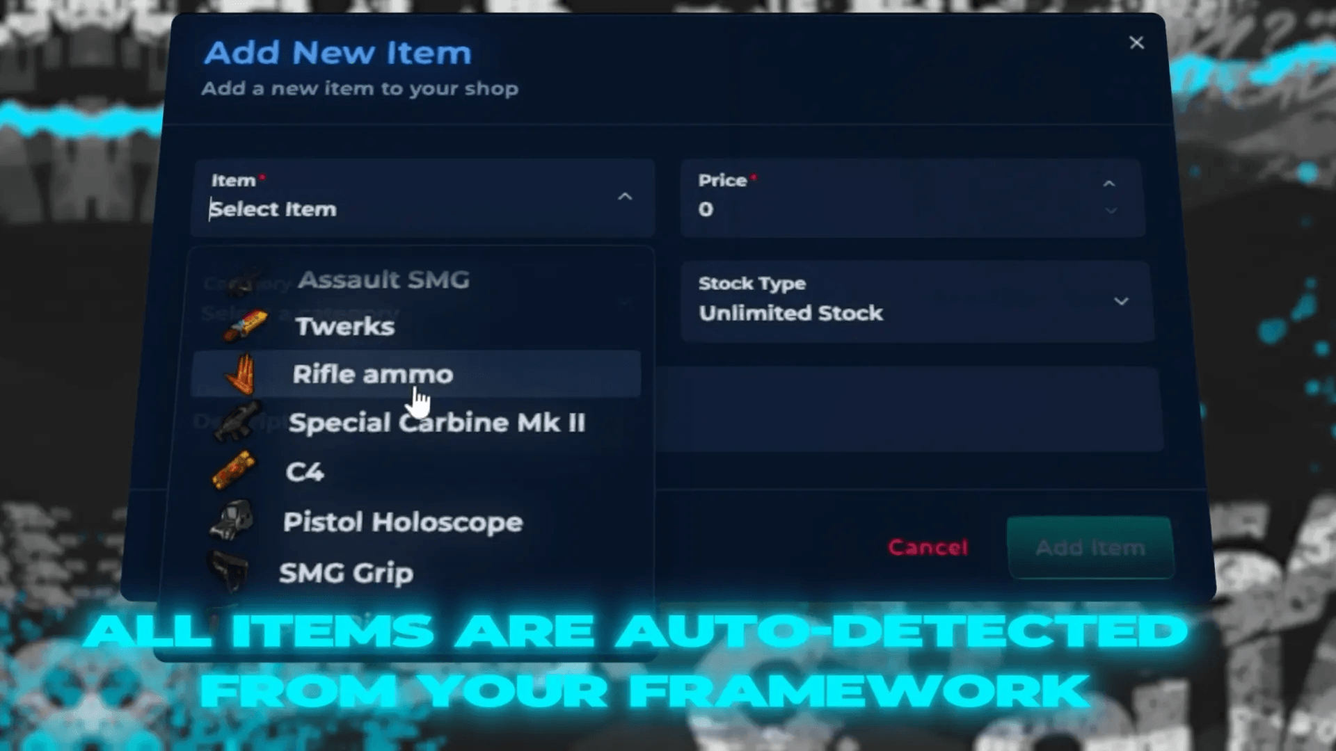 FiveM Quasar Shops supply demand system dynamic economy pricing roleplay business