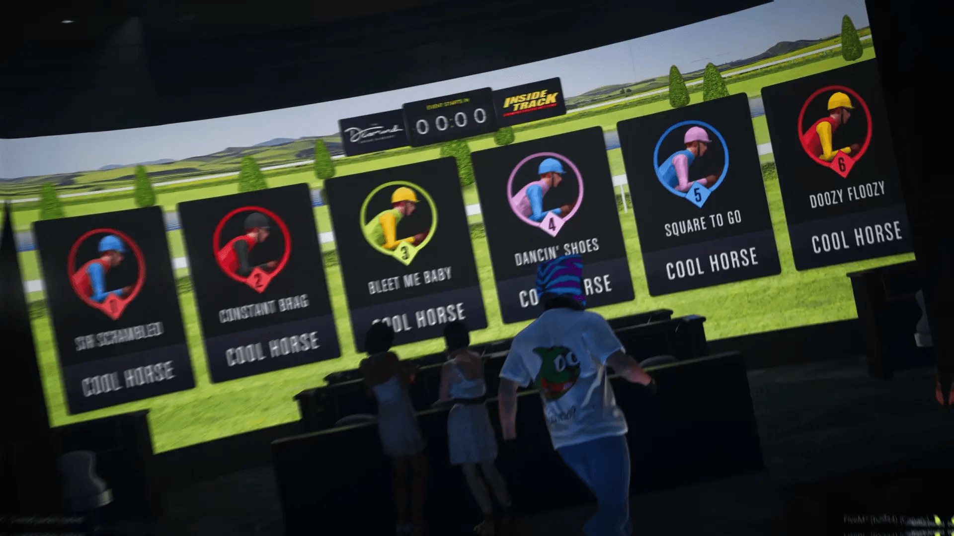FiveM Quasar Casino horse racing system big screen betting races roleplay casino