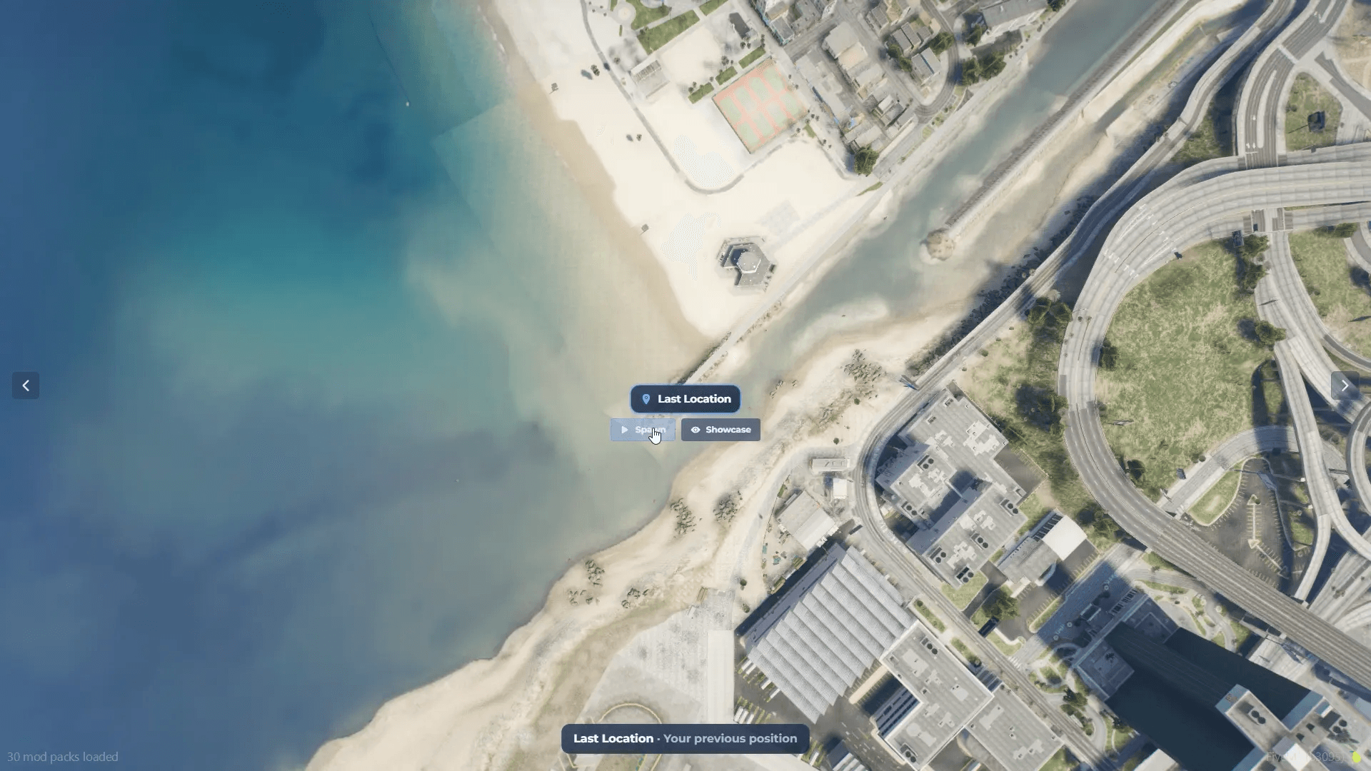FiveM Quasar Multicharacter spawn selector system preview locations roleplay UI
