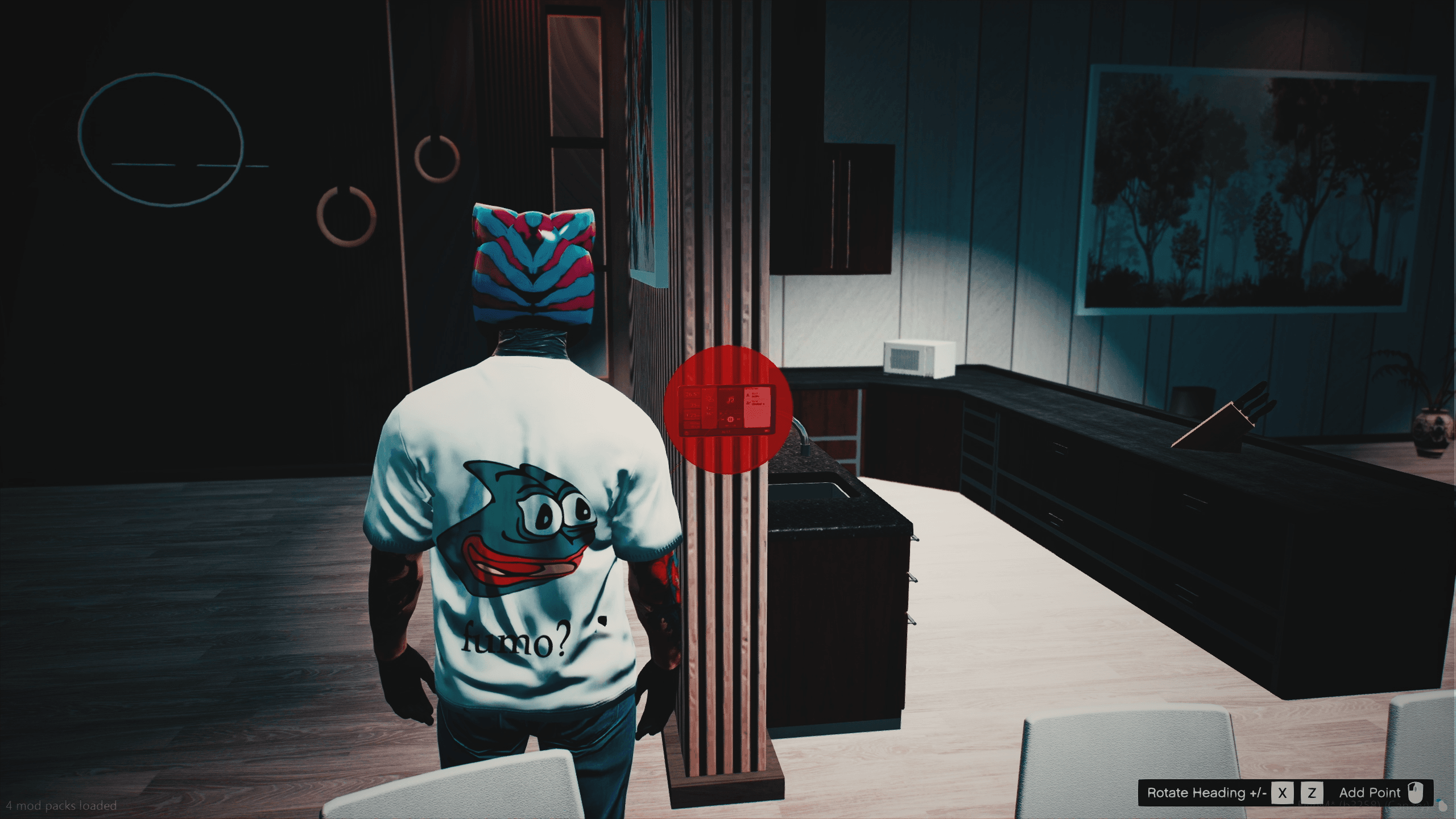 fivem security cameras doorbell system housing tablet monitor smart home security immersive roleplay