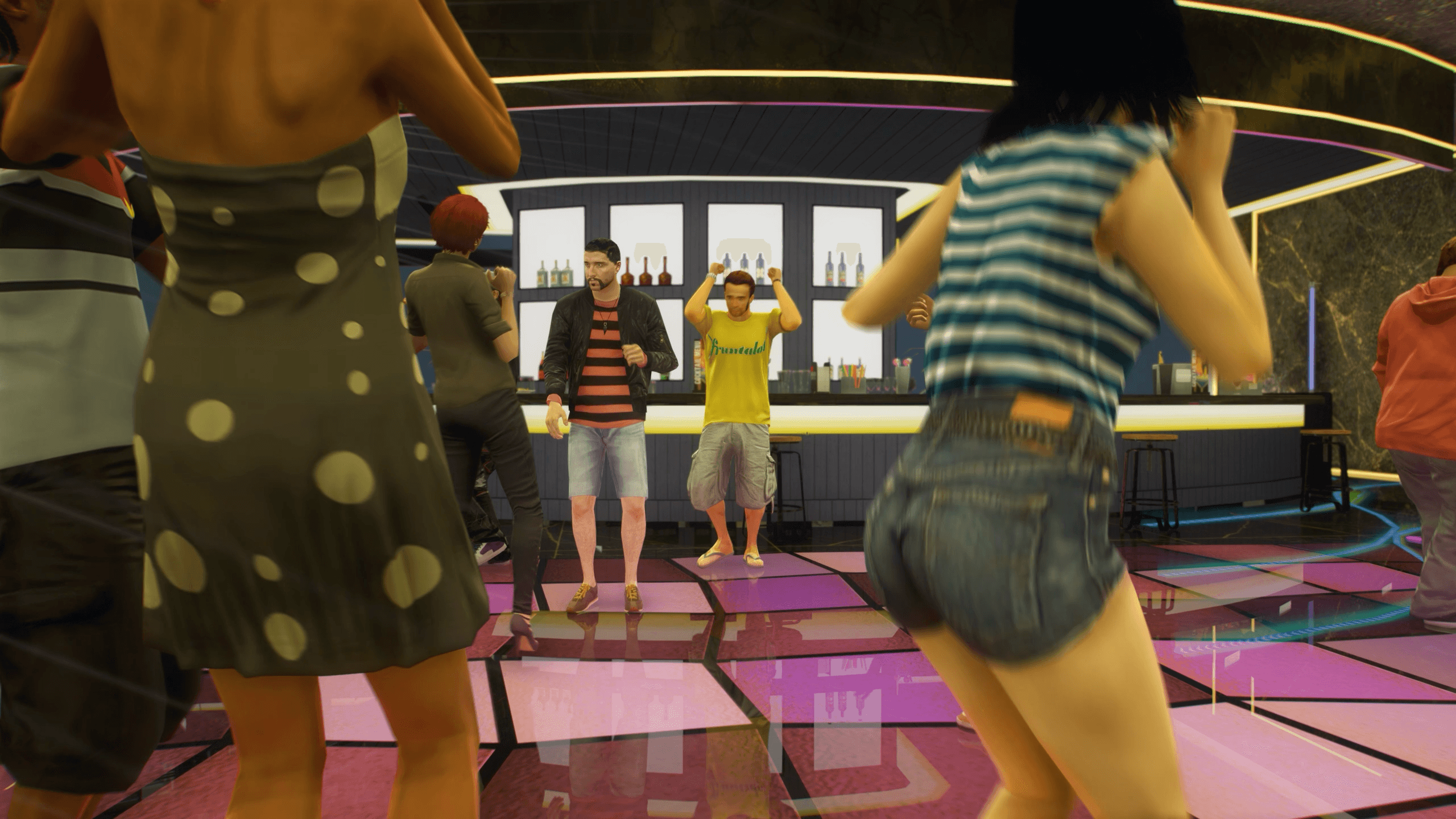 Premium FiveM nightclub MLO modern interior DJ booth party roleplay environment high-end server map