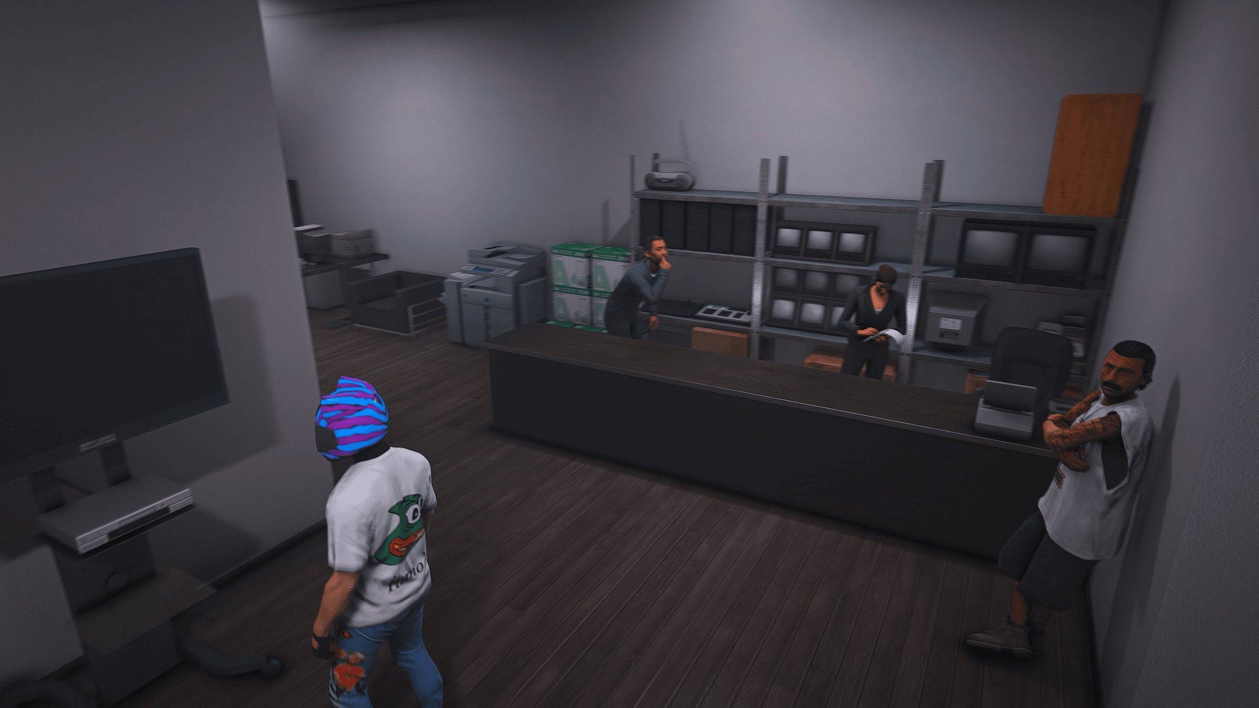 FiveM electronics store mlo retail interior shop roleplay robbery business gameplay map