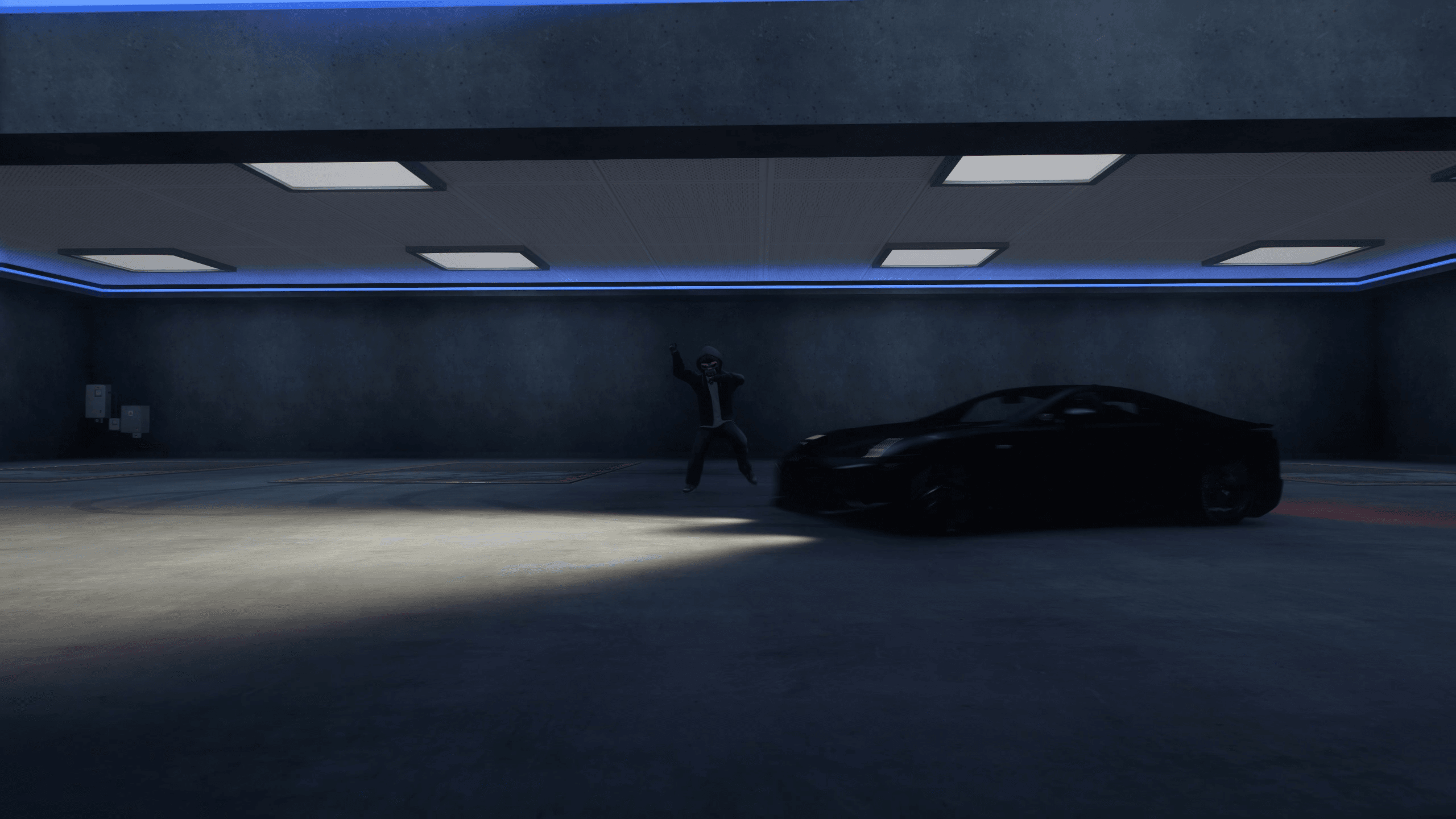 FiveM modern garage shell interior luxury car storage roleplay high quality garage design