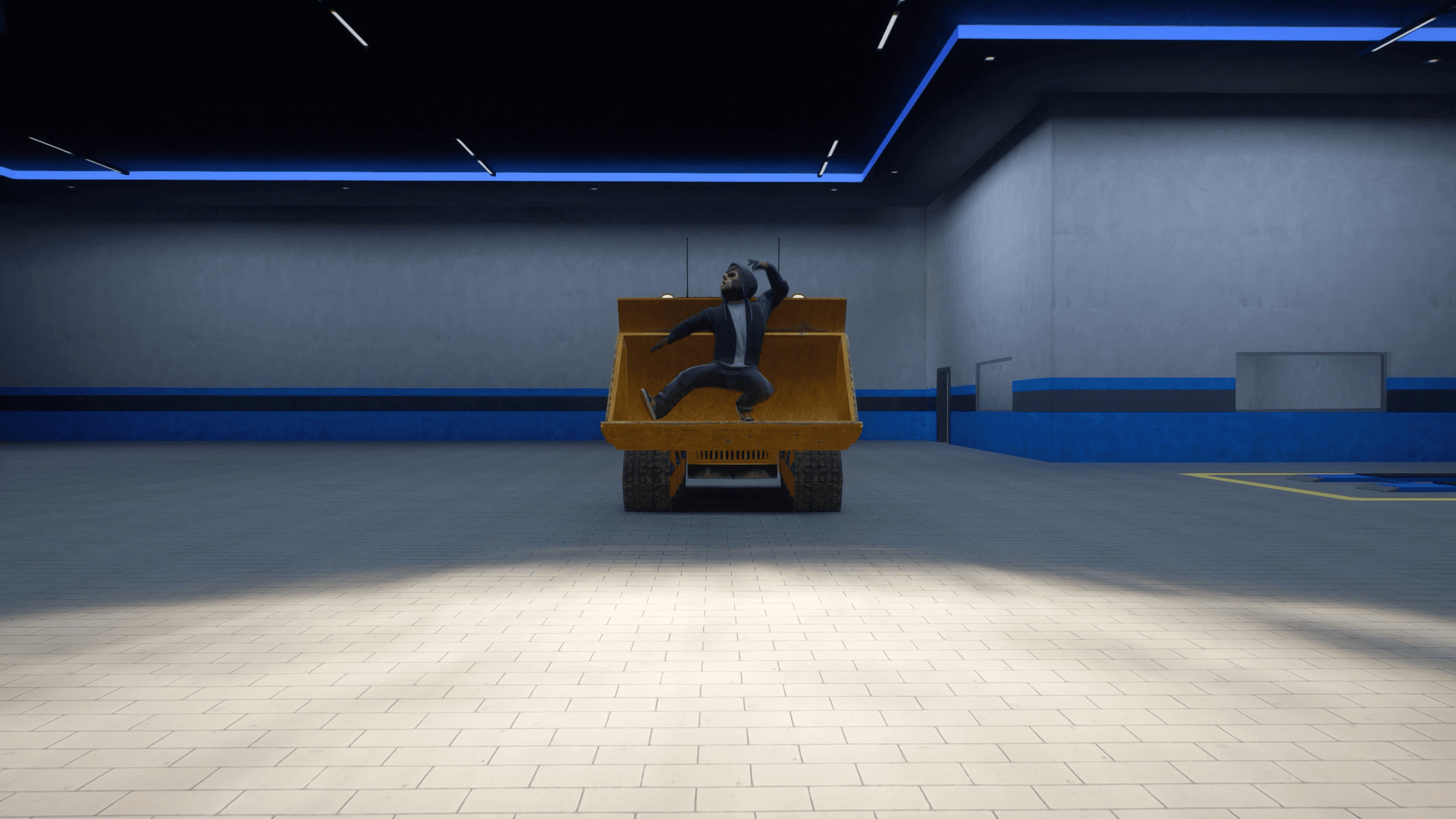 FiveM premium garage mlo modern interior vehicle showcase luxury roleplay environment