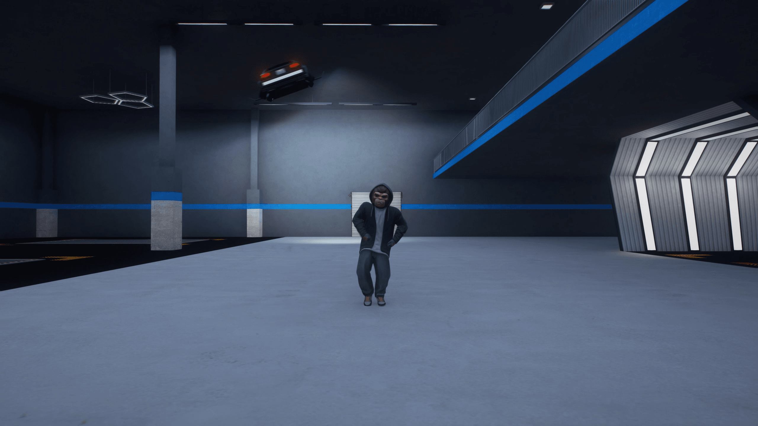 FiveM garage living shell hybrid home garage interior modern design immersive roleplay