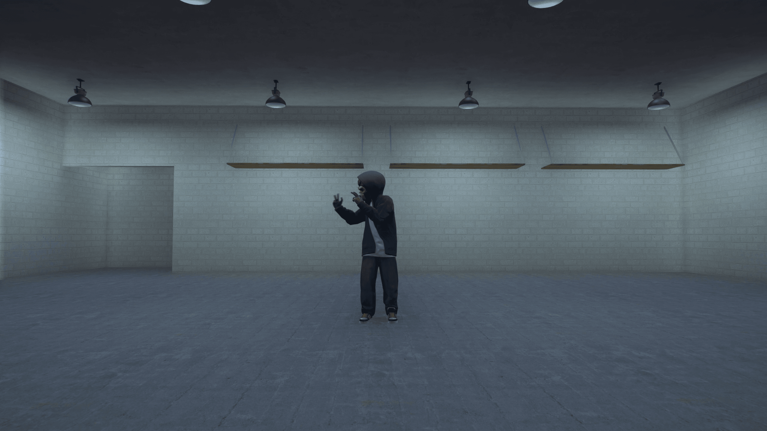 FiveM large garage interior premium vehicle storage modern layout realistic environment