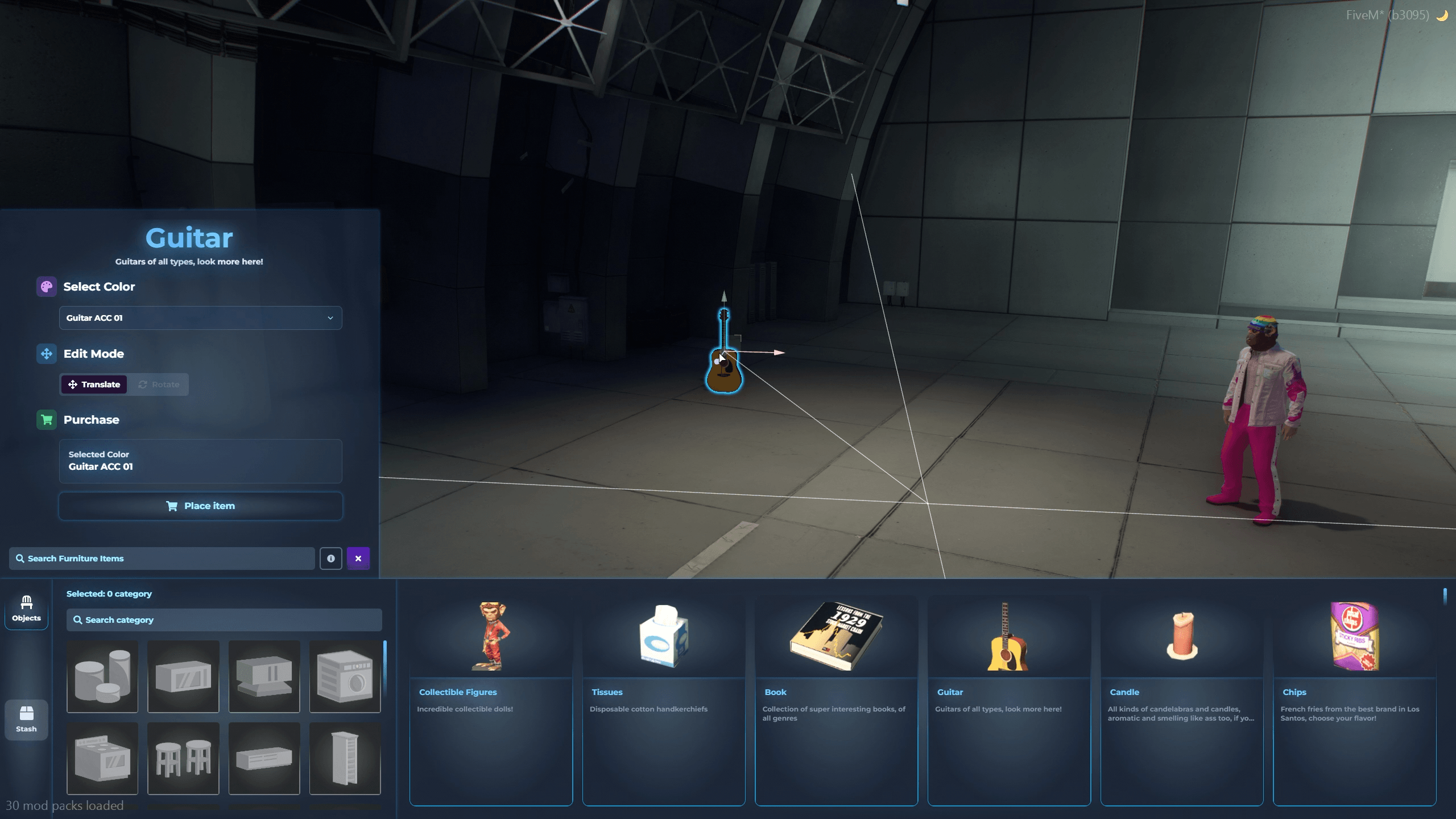 Fivem dynamic world building real time map editing roleplay server no restart