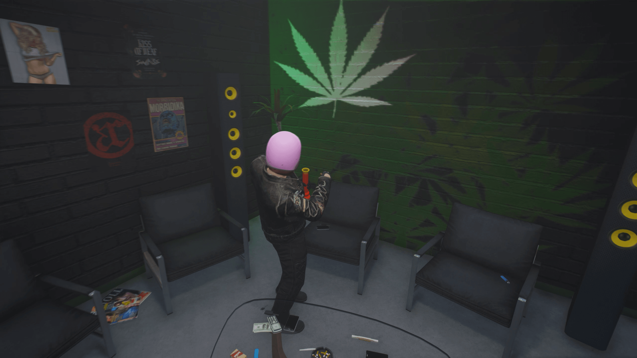 fivem weed shop mlo marijuana store interior drug system roleplay esx qb qbcore qbox legal illegal gameplay hybrid economy