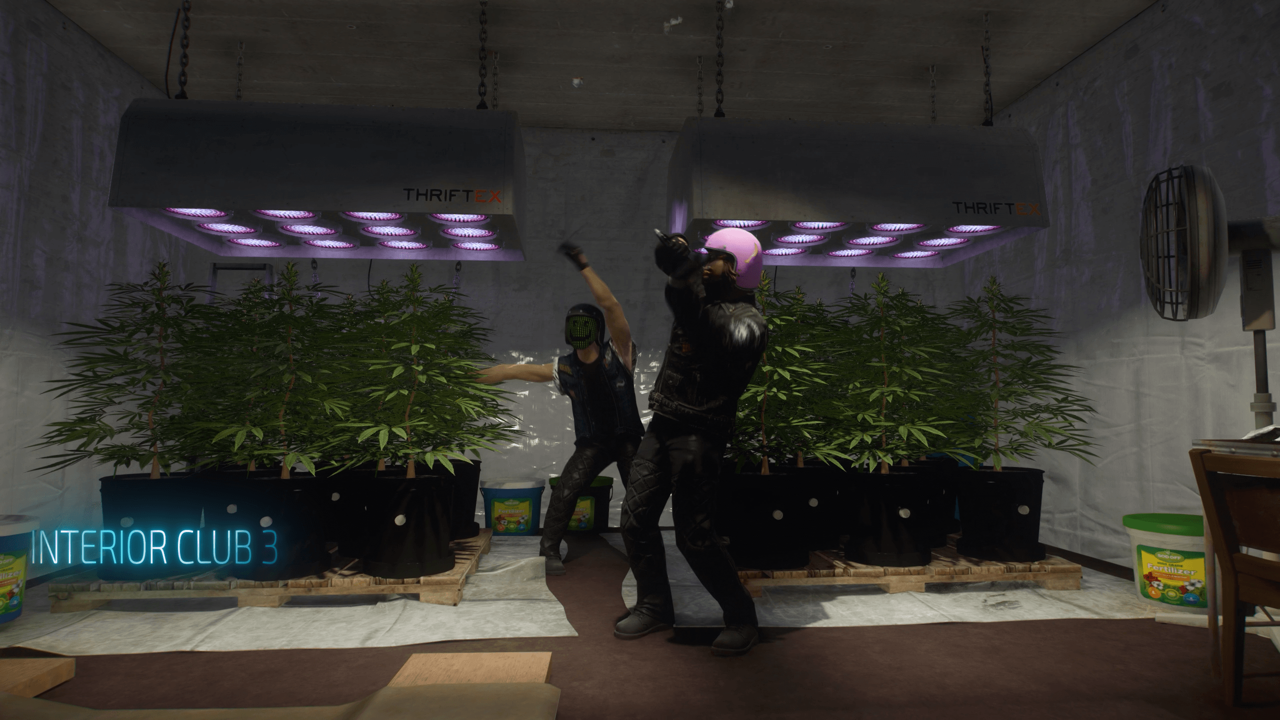 fivem modular warehouse mlo meth lab marijuana growing drying workshop interior roleplay esx qb qbcore qbox criminal systems