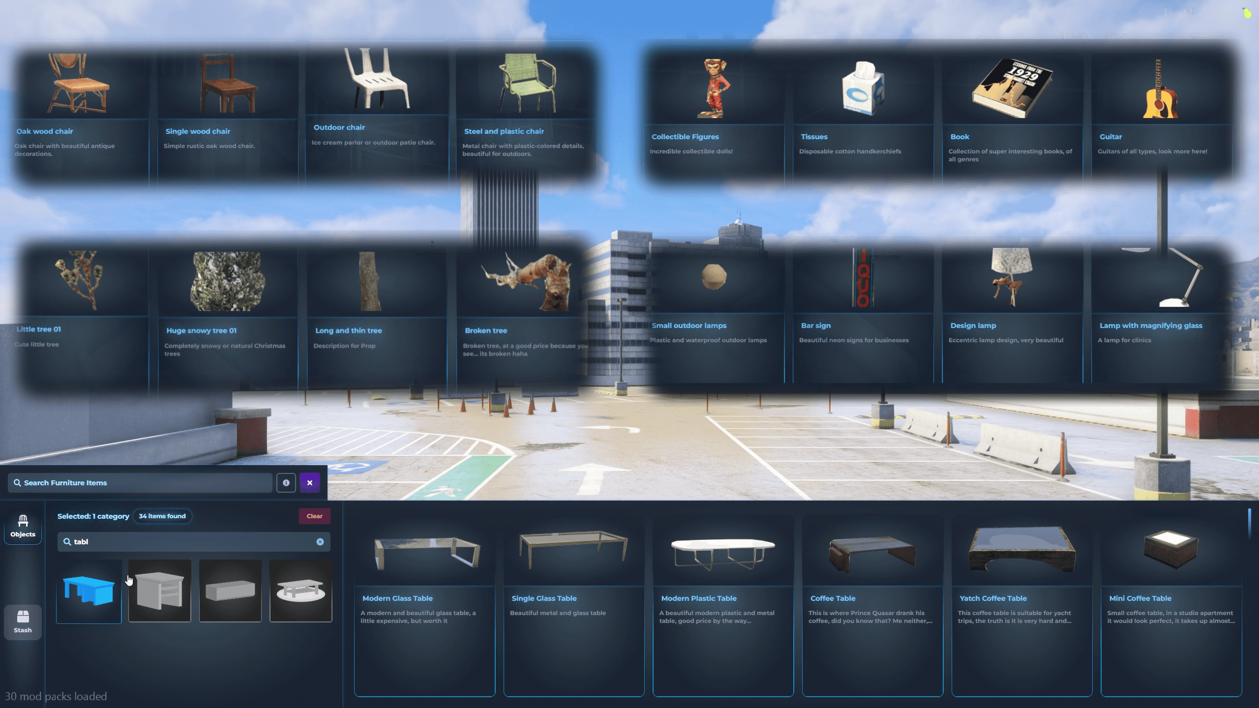 fivem unlimited prop placement system world building gta rp esx qb qbcore qbox custom environments roleplay server map design