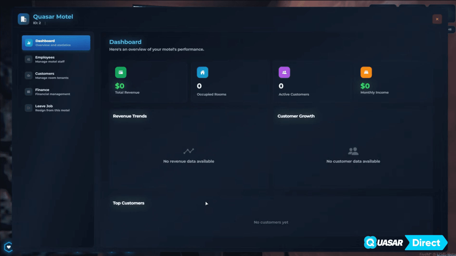 fivem motels creator v2 housing system interiors esx qb qbcore qbox roleplay living spaces