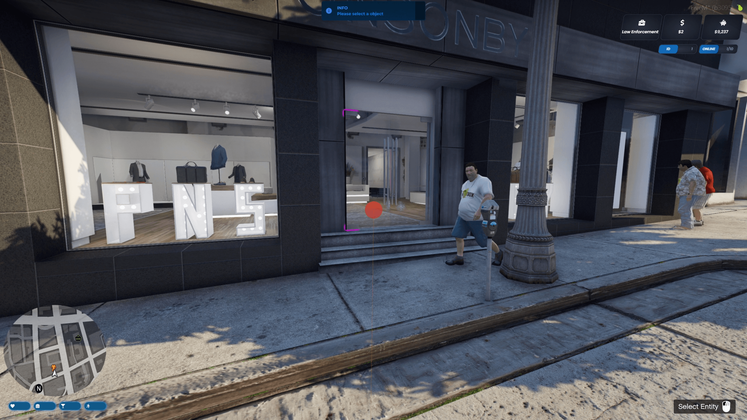 fivem raycast door selection targeting system