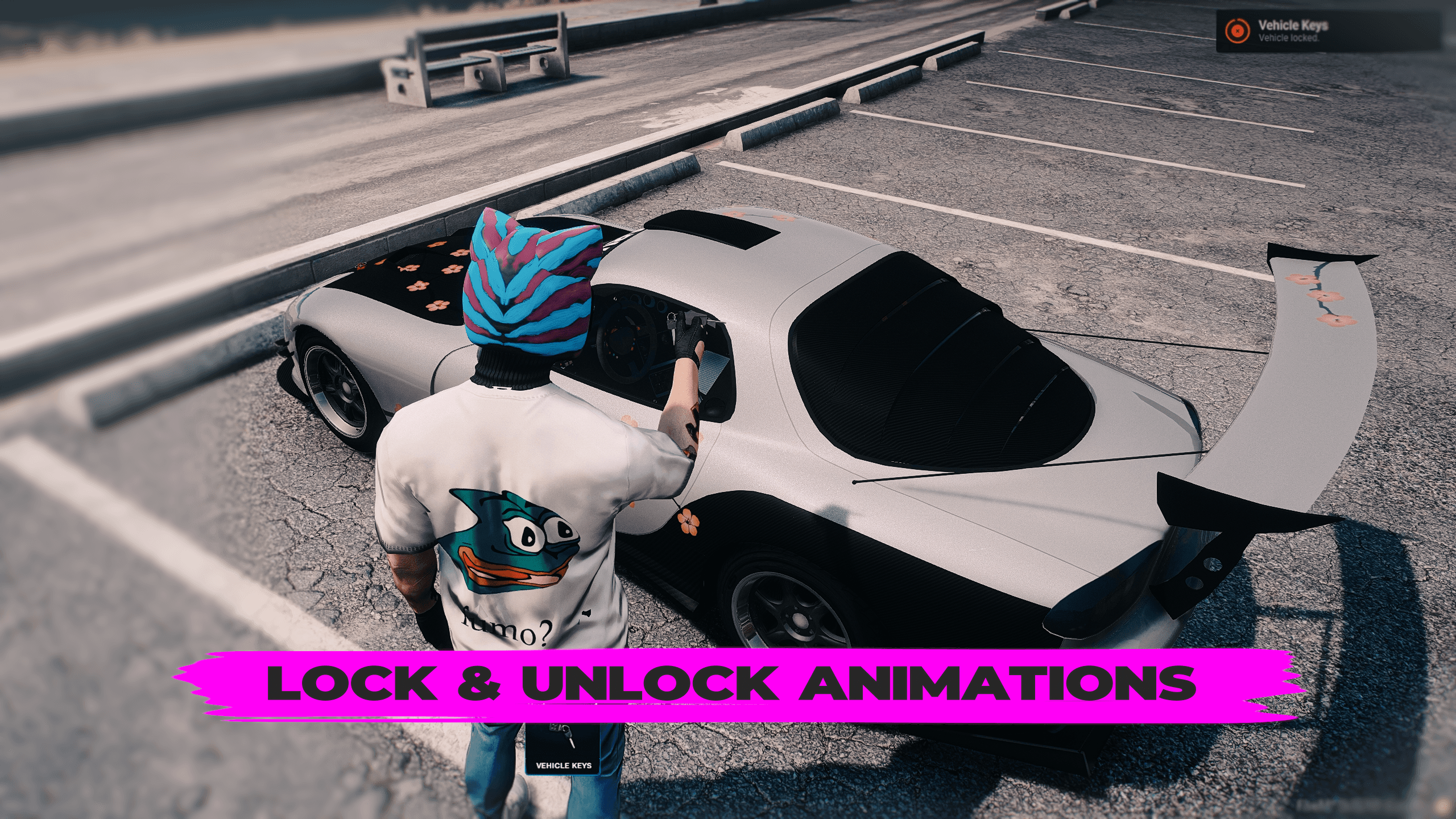 Vehicle lock system for FiveM ESX QB QBCore QBox